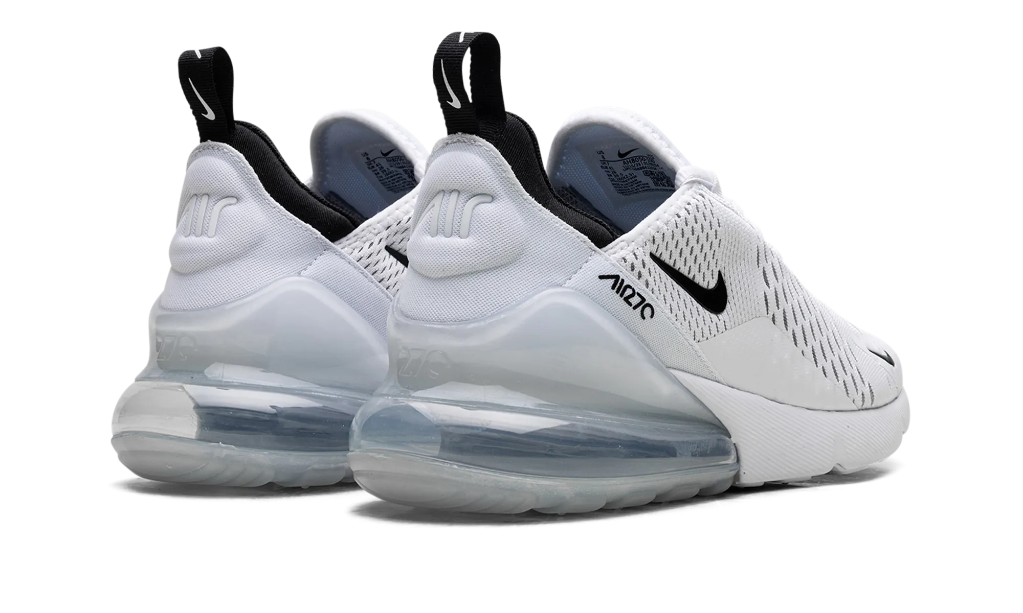 classic running shoes windy - day shoes Air Max 270 "White/Black"