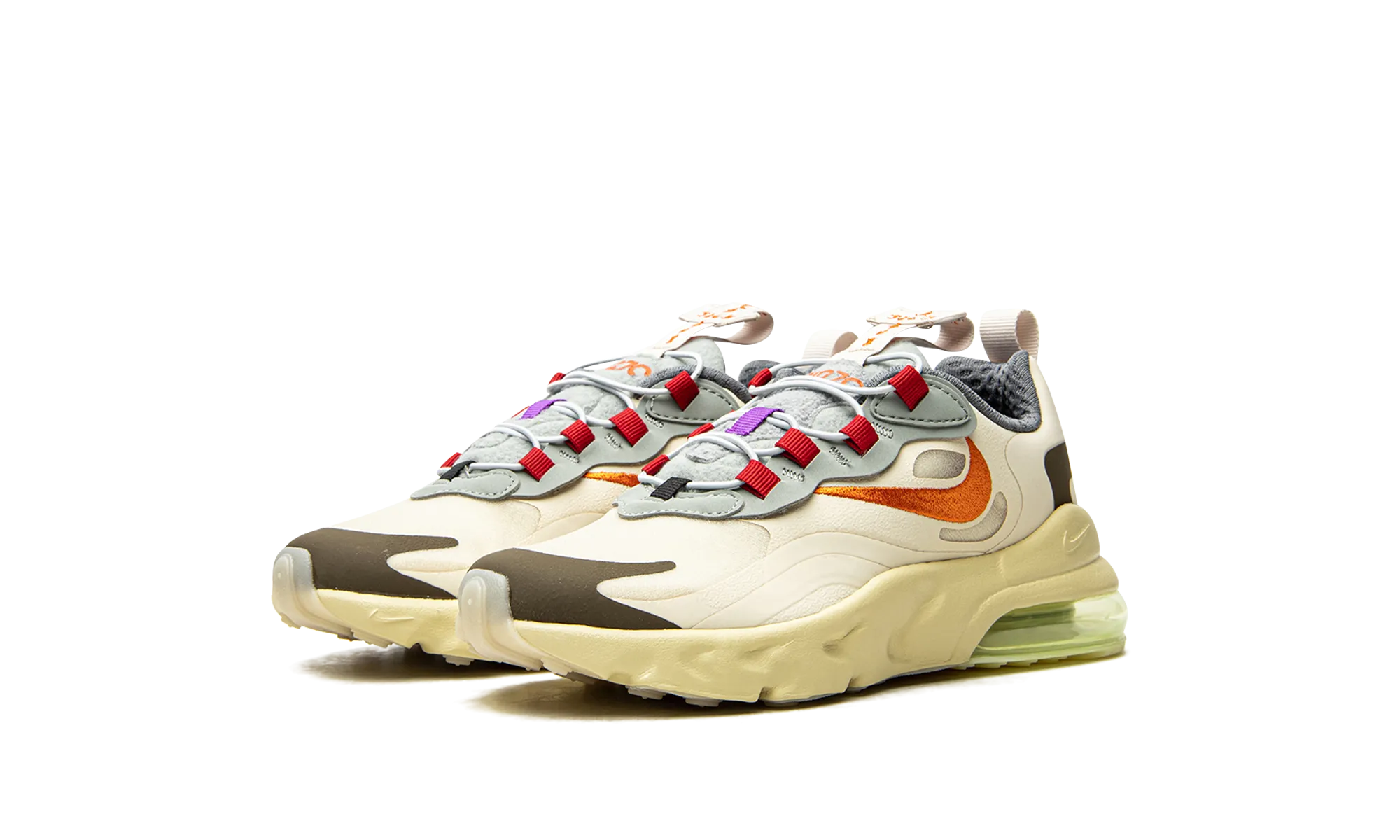Air Max 270 React PS "Travis Scott - Cactus Trails" quick - drying - technology shoes single - colored