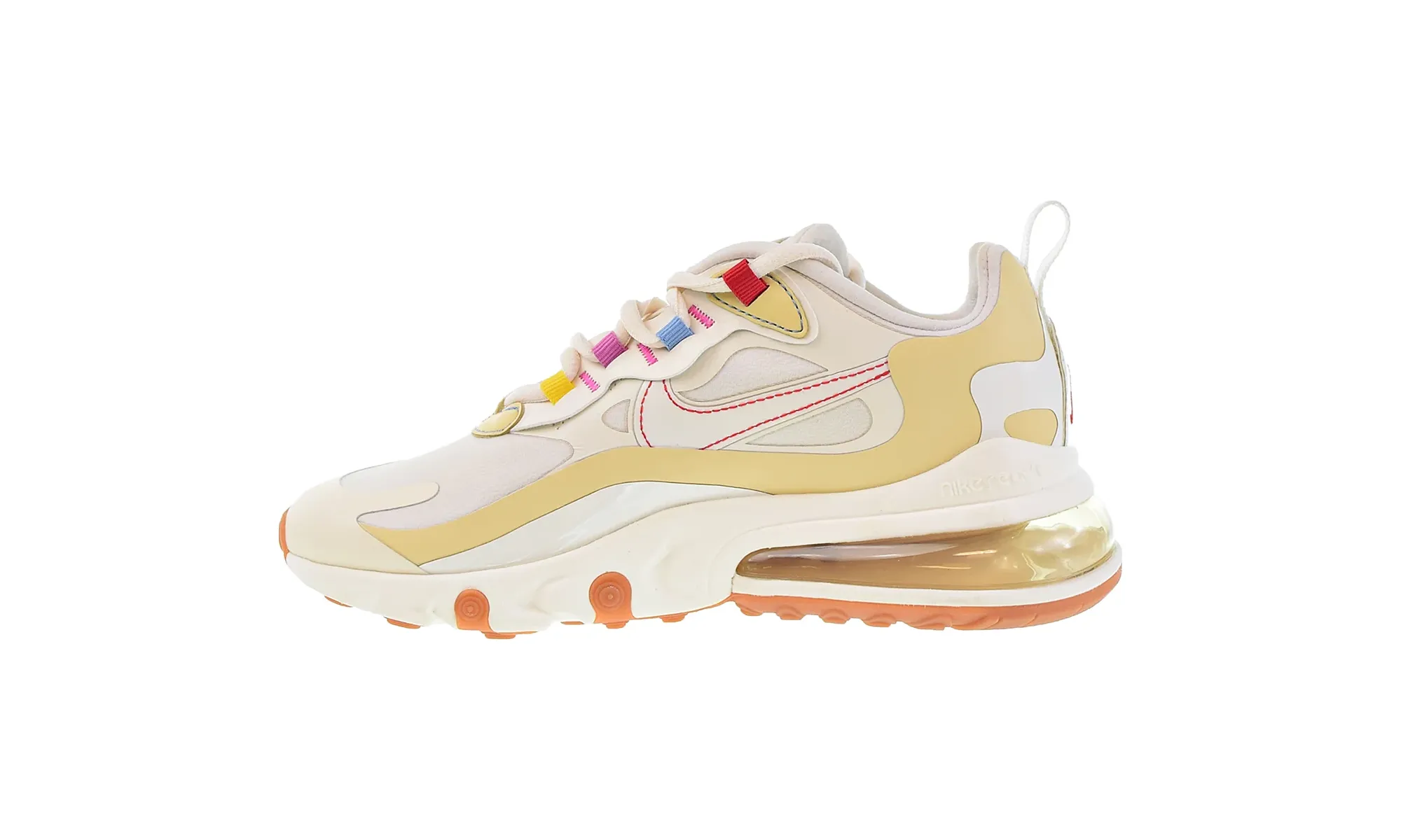 Air Max 270 React WMNS "Pale Ivory-Sail-Pale Vanilla" rigid - sole