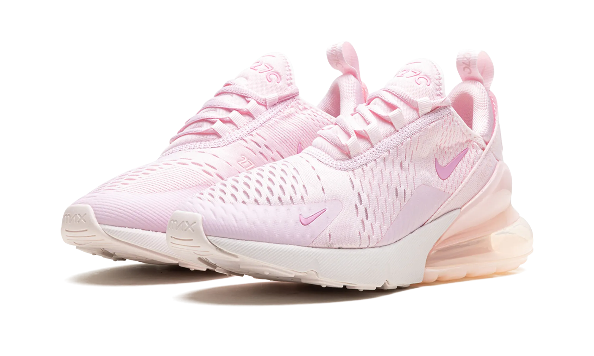 indoor exercise decline running shoes AIR MAX 270 WMNS "Pink Foam"