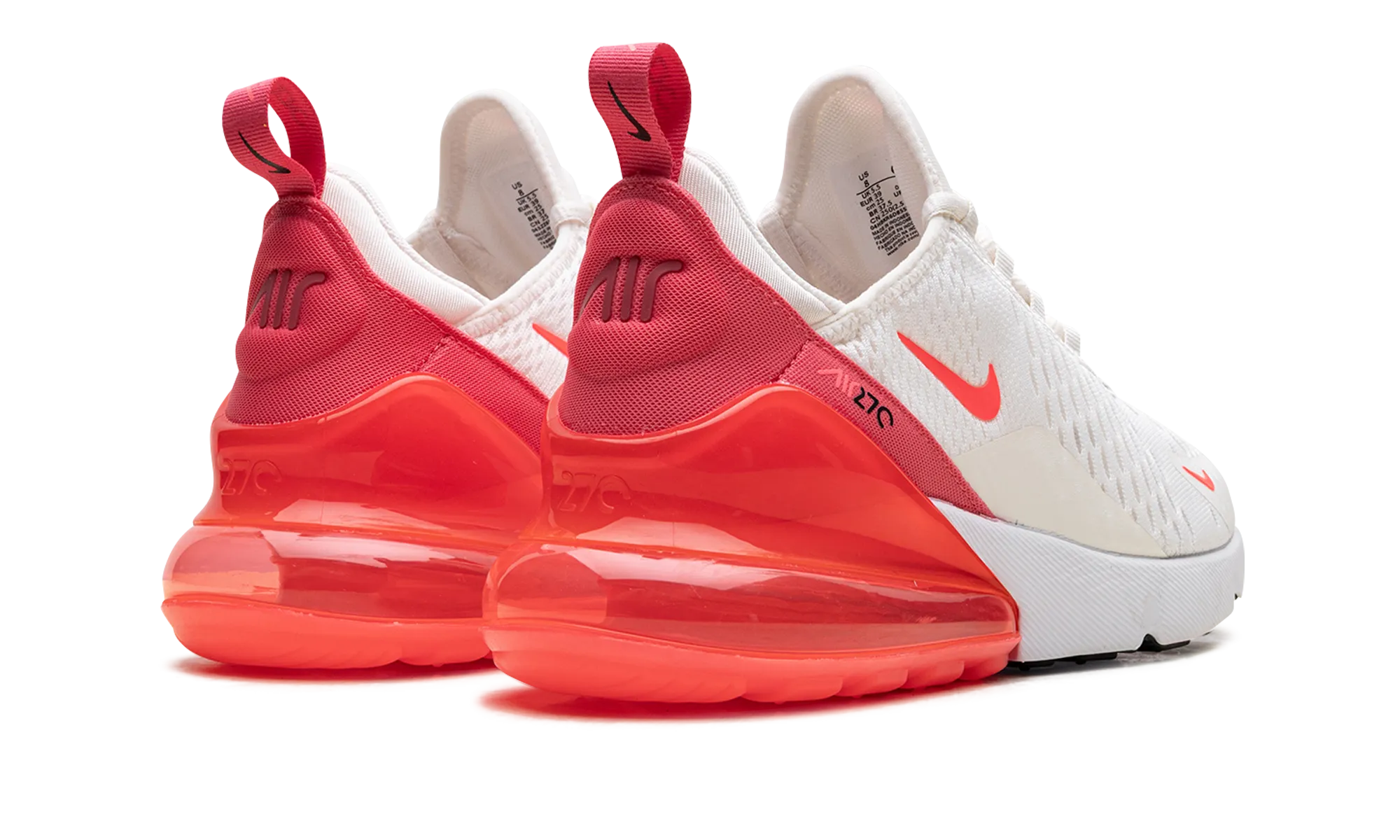 outdoor sports lover AIR MAX 270 WMNS "Sail Aster Pink White Hot Punch"