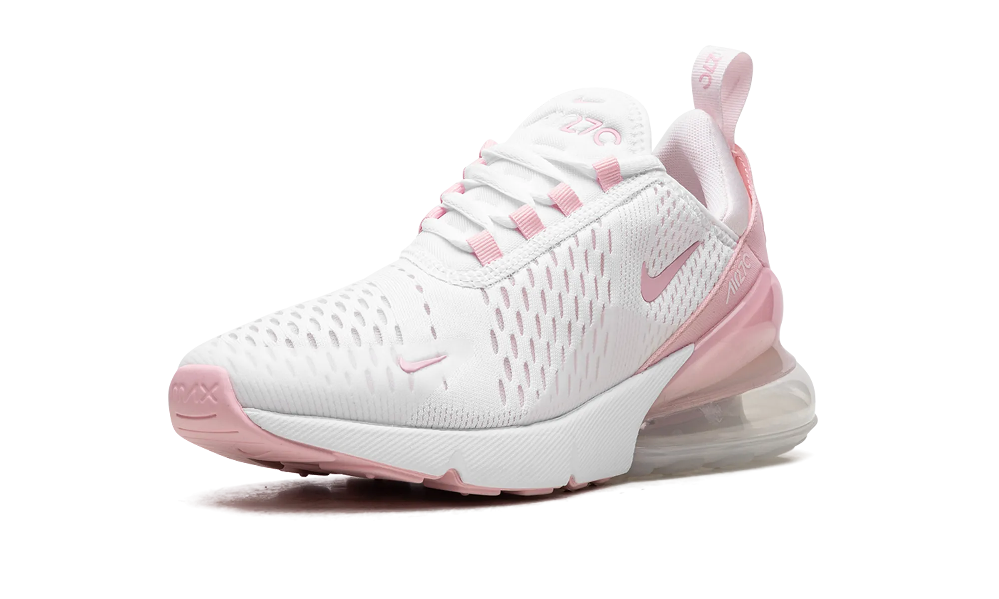 suitable for kids high - intensity - interval - training running shoes AIR MAX 270 WMNS "SOFT PINK"