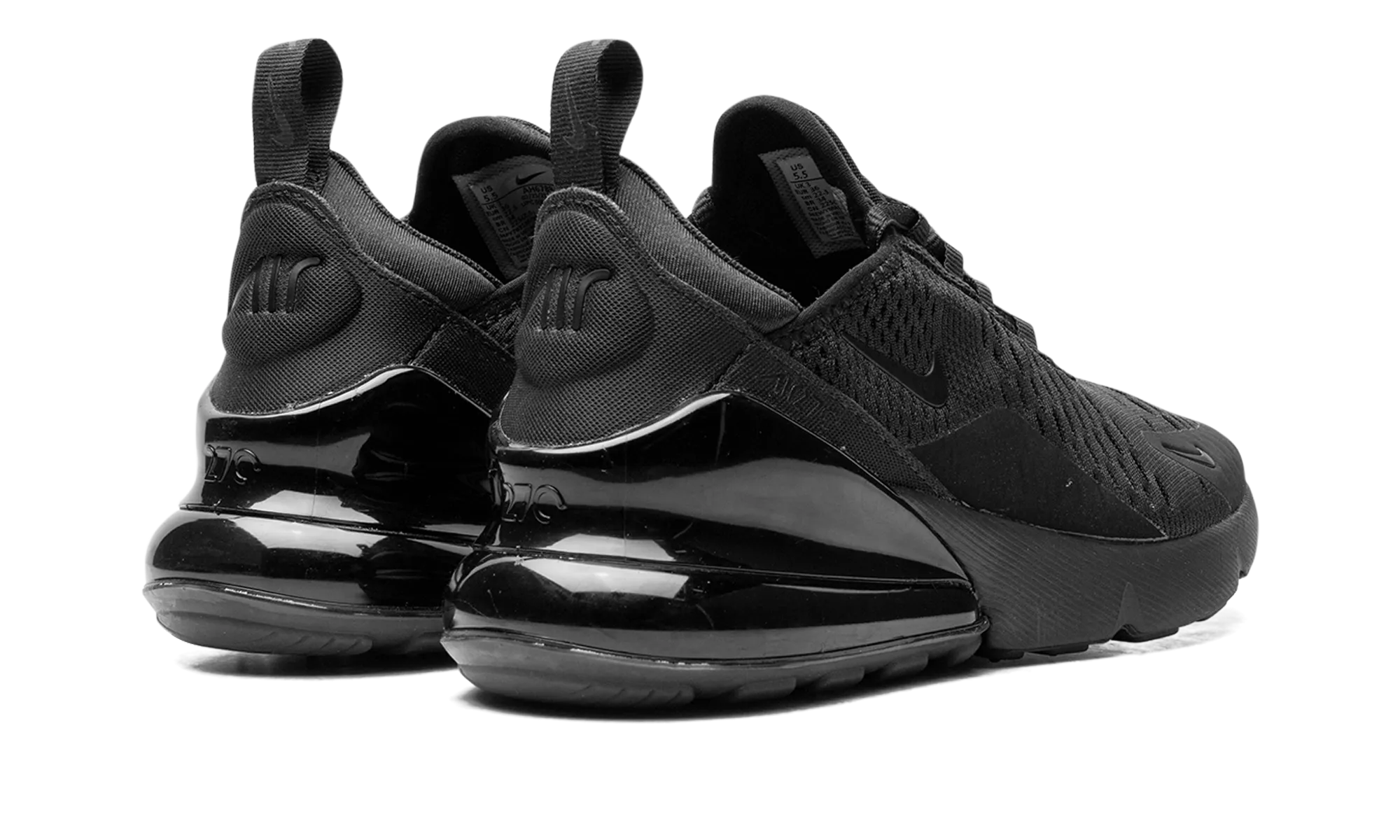 AIR MAX 270 WMNS "Triple Black" trendy running wear moisture - wicking sock