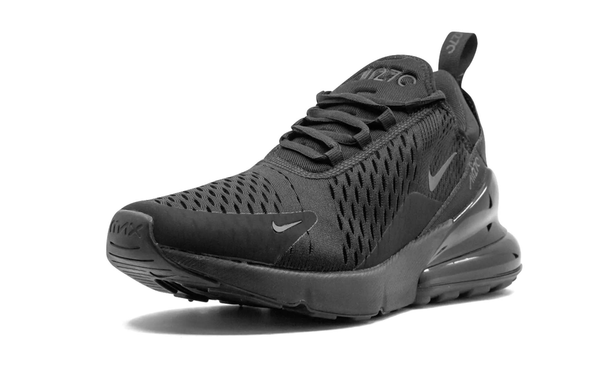 concrete - surface running shoes Smooth Insole AIR MAX 270 WMNS "Triple Black"