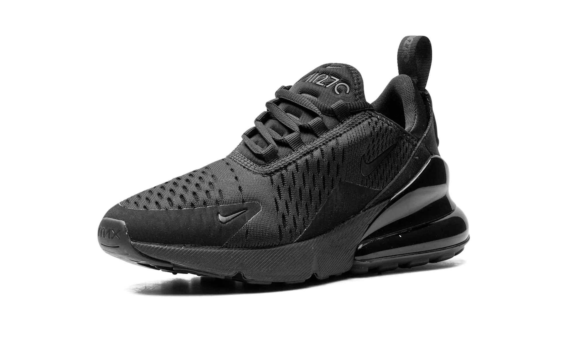Recycled materials Comfortable fit AIR MAX 270 WMNS "Triple Black"