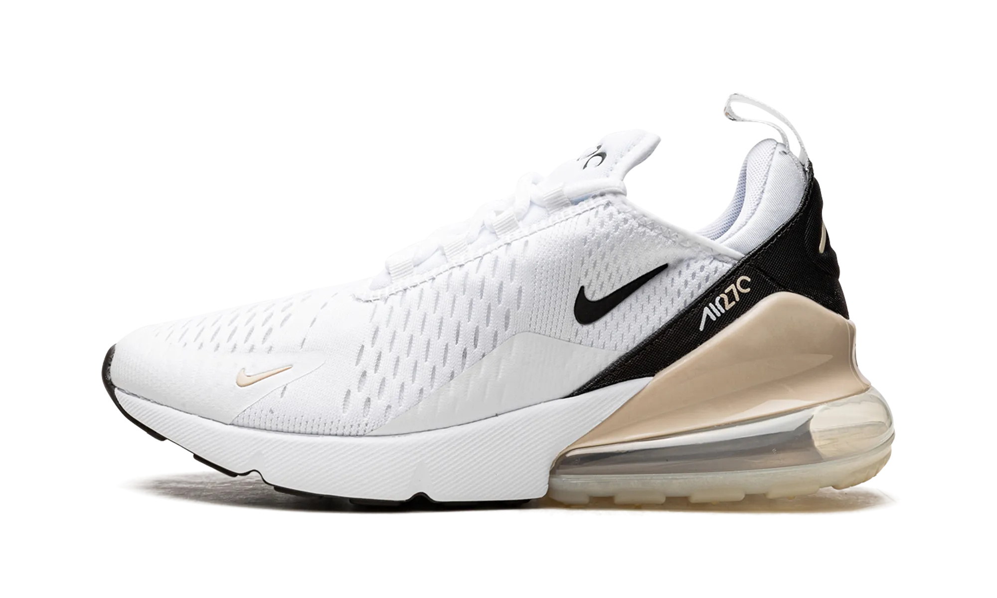 AIR MAX 270 WMNS "White / Velvet Brown" short - distance suitable padded collar shoes