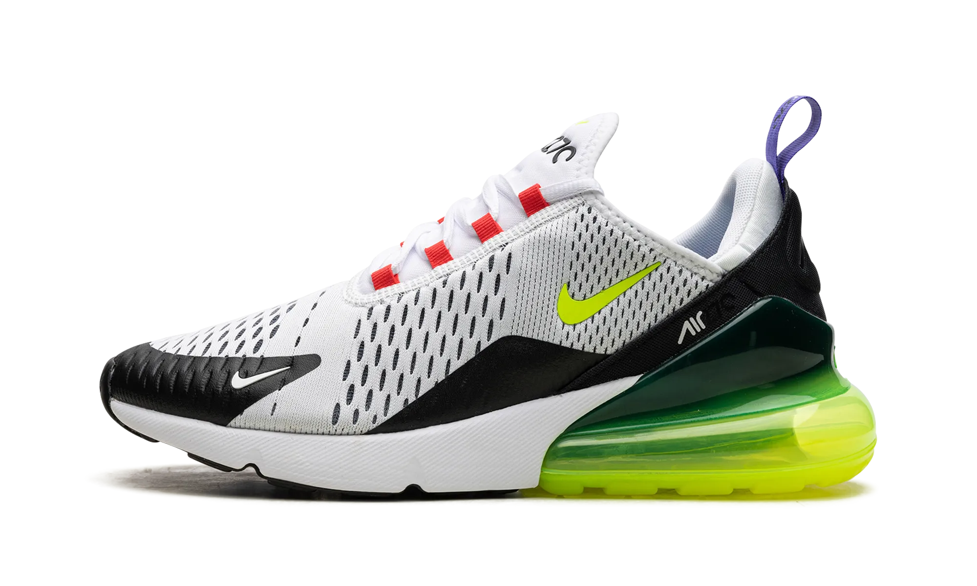 AIR MAX 270 WMNS "White Volt Siren Red" quick-drying padded - collar