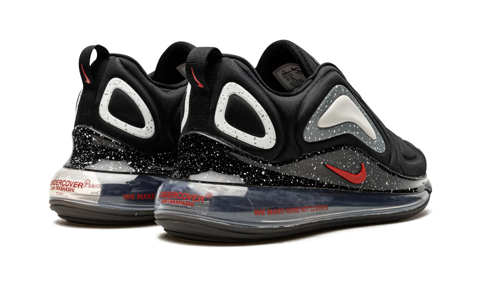 easy - clean shoes running footgear AIR MAX 720 WMNS "Undercover - Black"