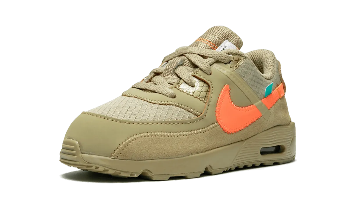 Air Max 90 BT PS "Off-White - Desert Ore" celebrity - endorsed shoes twistable running shoes