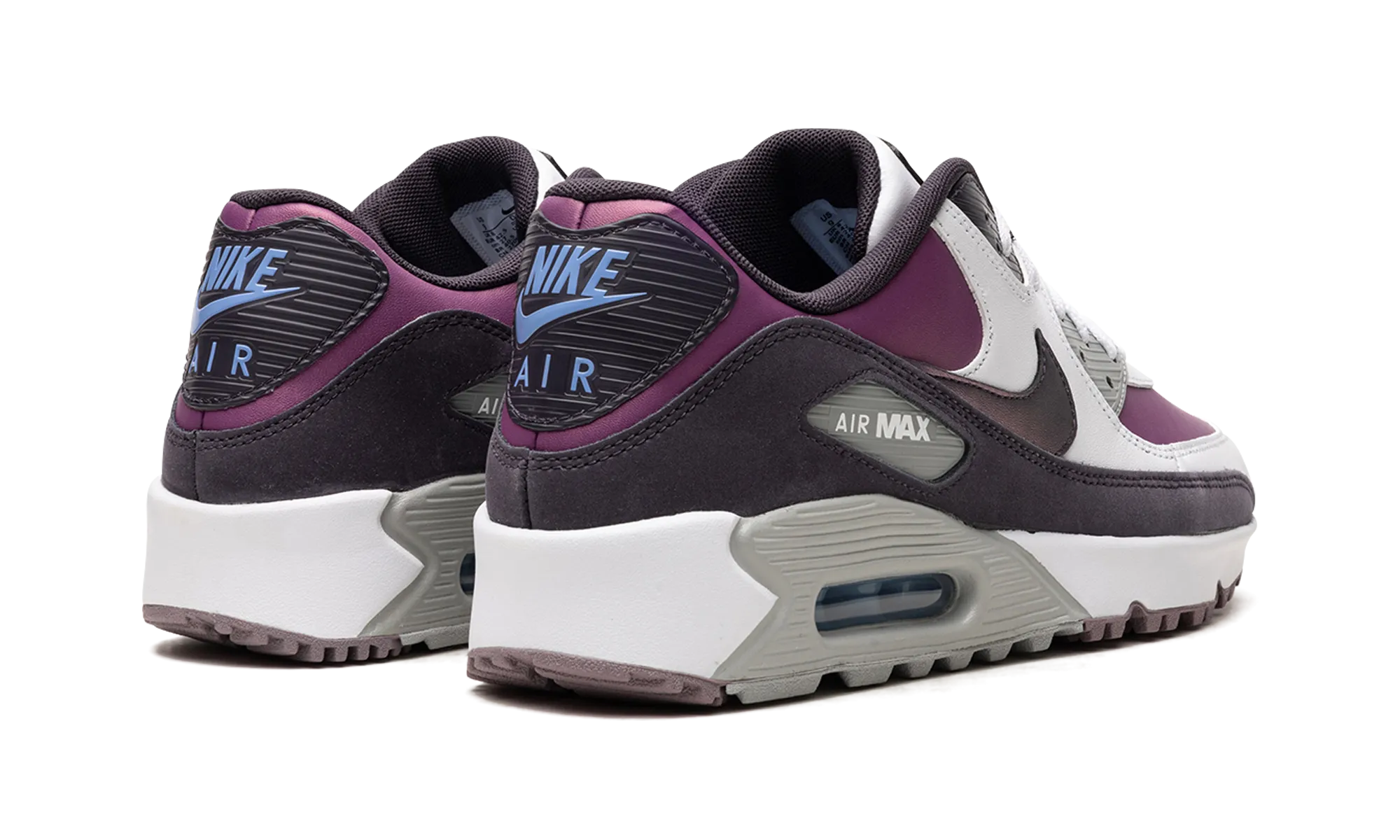 Air Max 90 Golf "Cave Purple" running on the beach