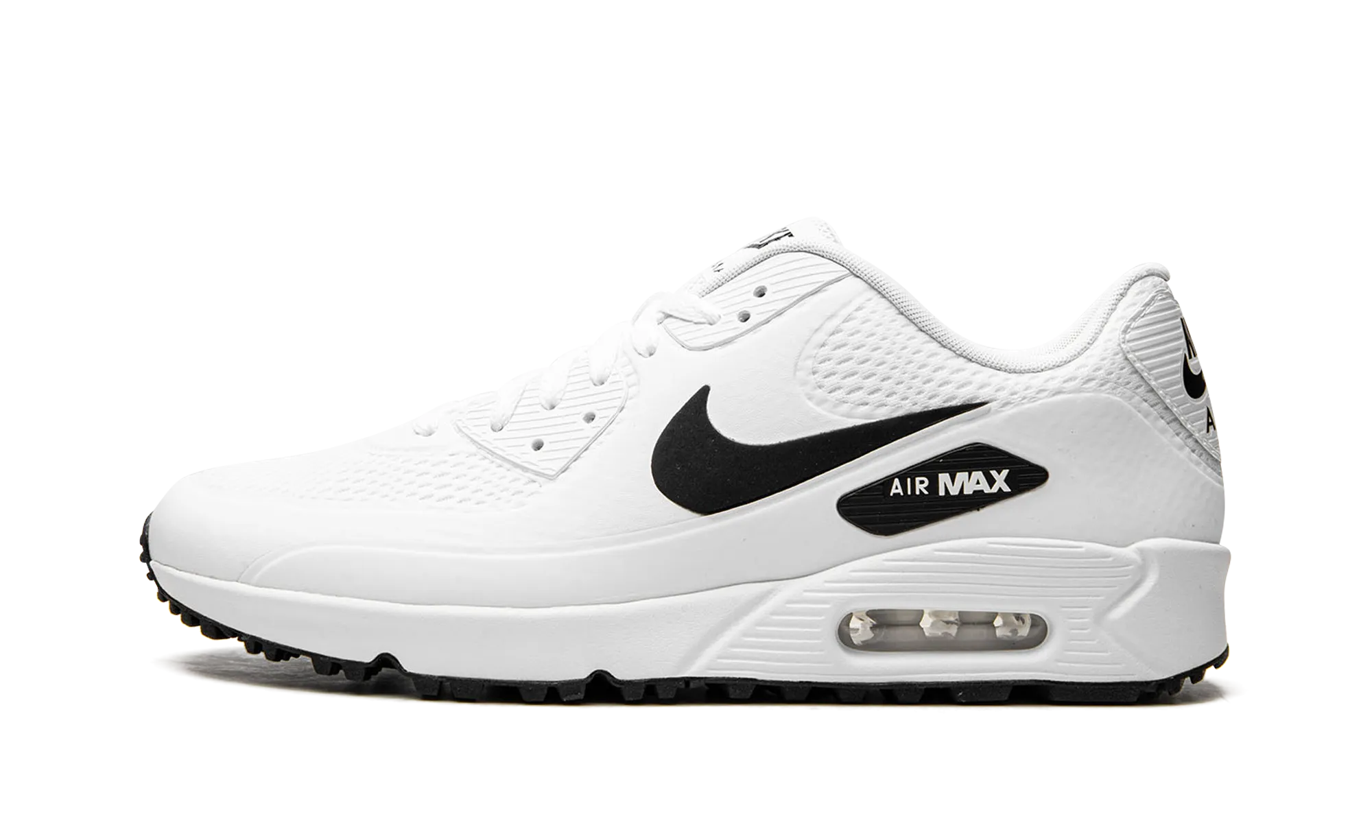 Air Max 90 Golf "White / Black" track equipment