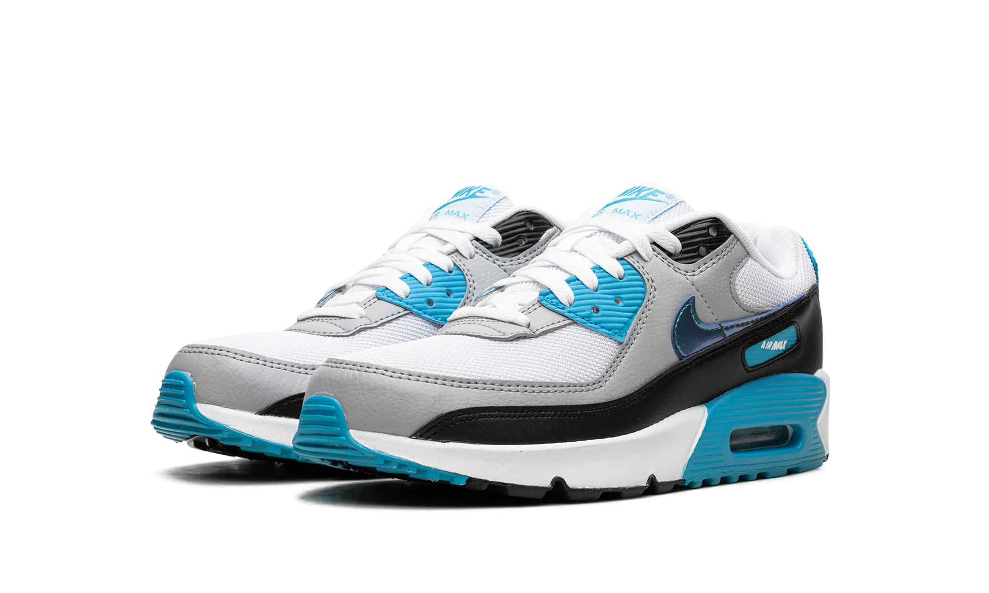 shoe care Elastic laces Air Max 90 GS "Blue Lightning Metallic"