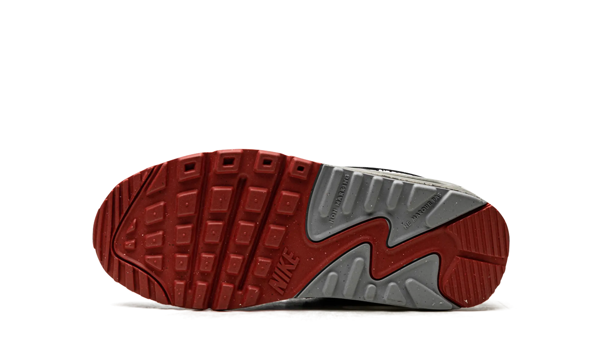 Narrow Toe Box Light - weight laces Air Max 90 GS "LTR Photon Dust Varsity Red"