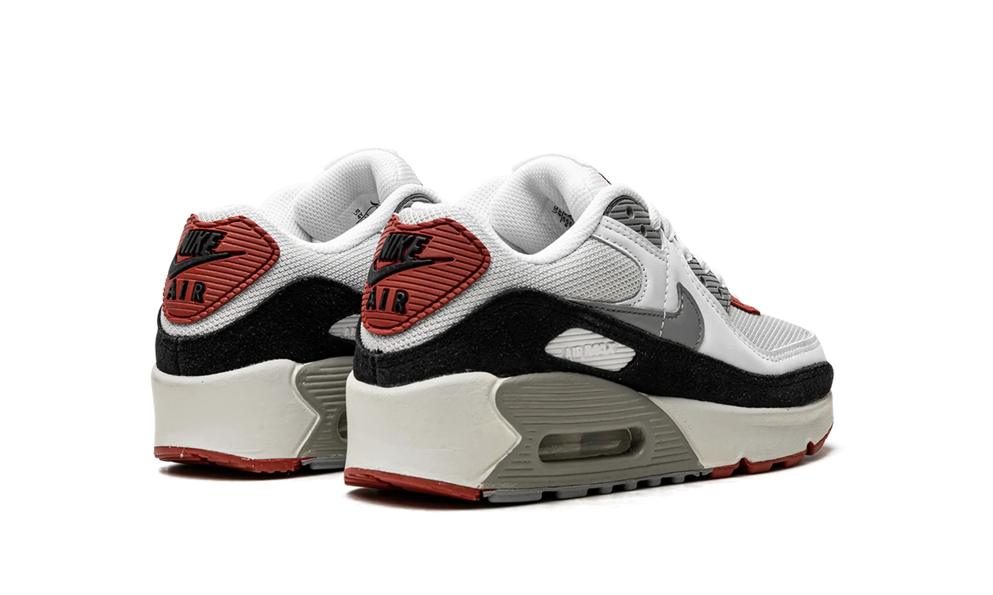 post - race running running for coordination shoes Air Max 90 GS "LTR Photon Dust Varsity Red"