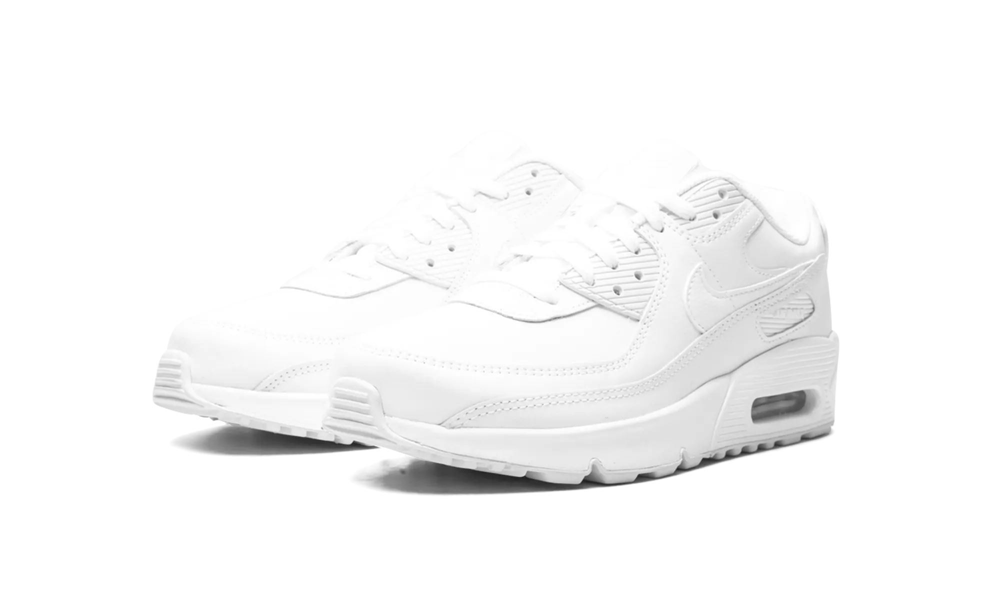 Air Max 90 Leather GS Triple NylonMesh