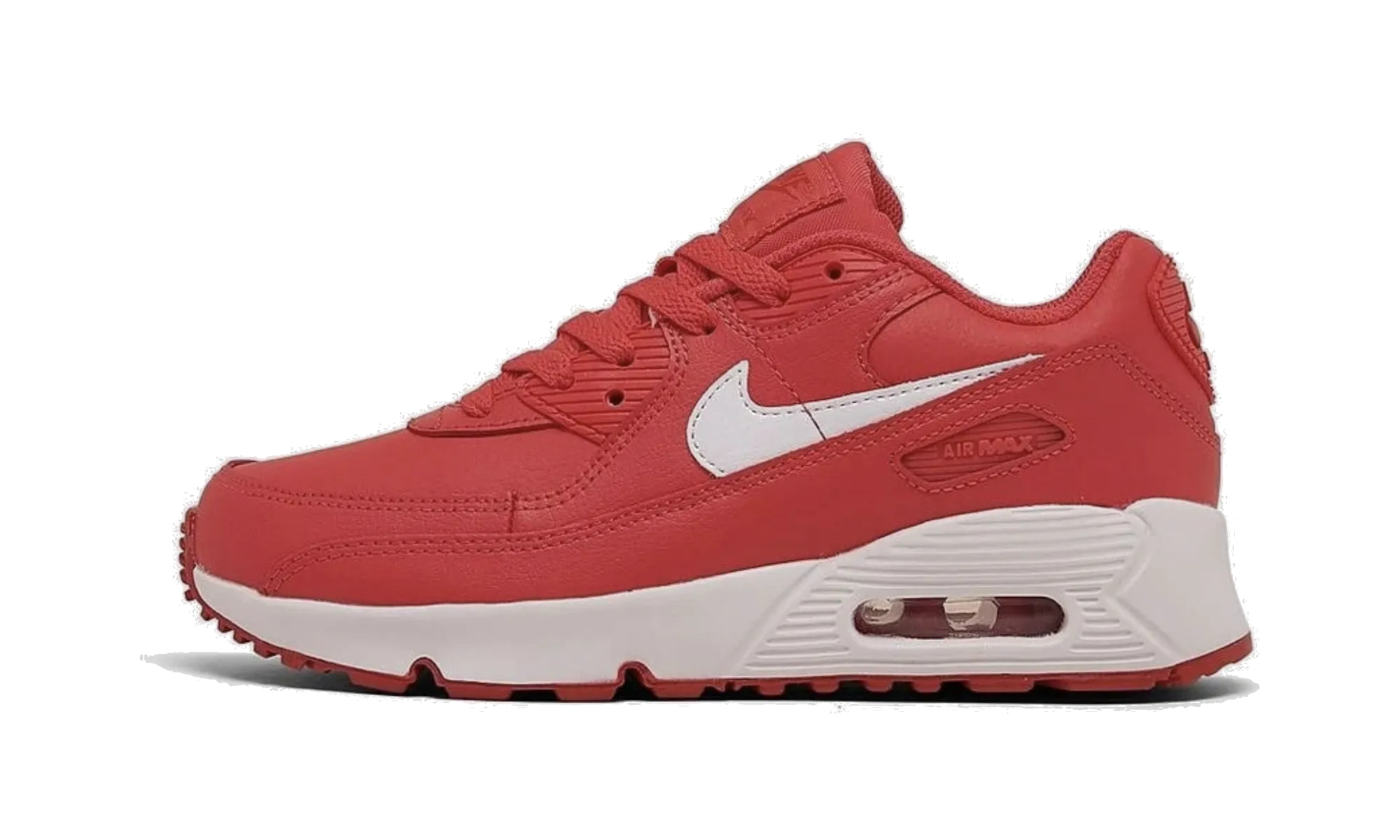 AIR MAX 90 LEATHER PS "Track Red White Mystic Red" Breathable Inserts