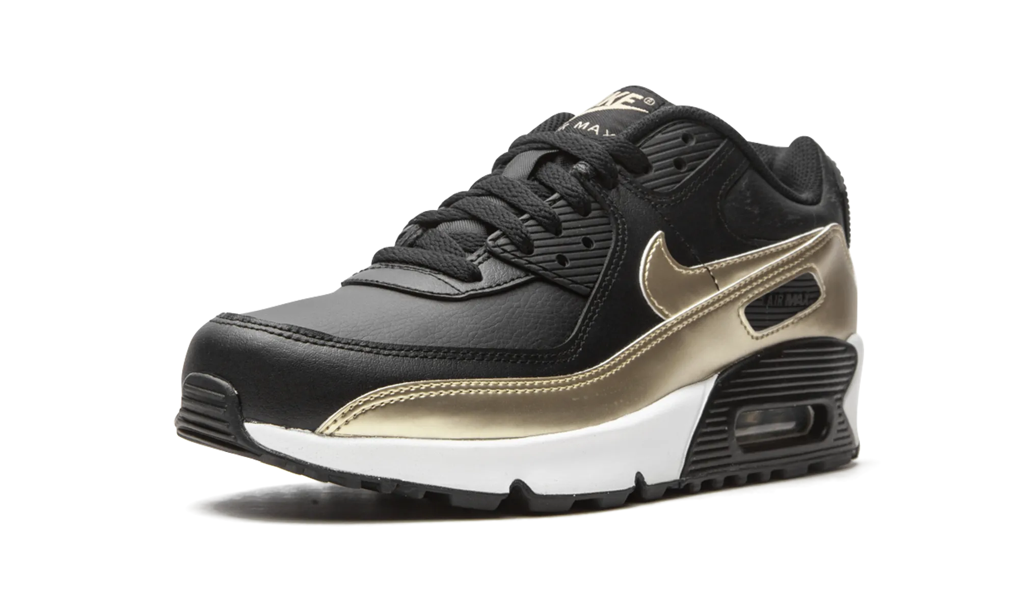 celebrity - inspired Air Max 90 LTR GS "Black / Metallic Gold"