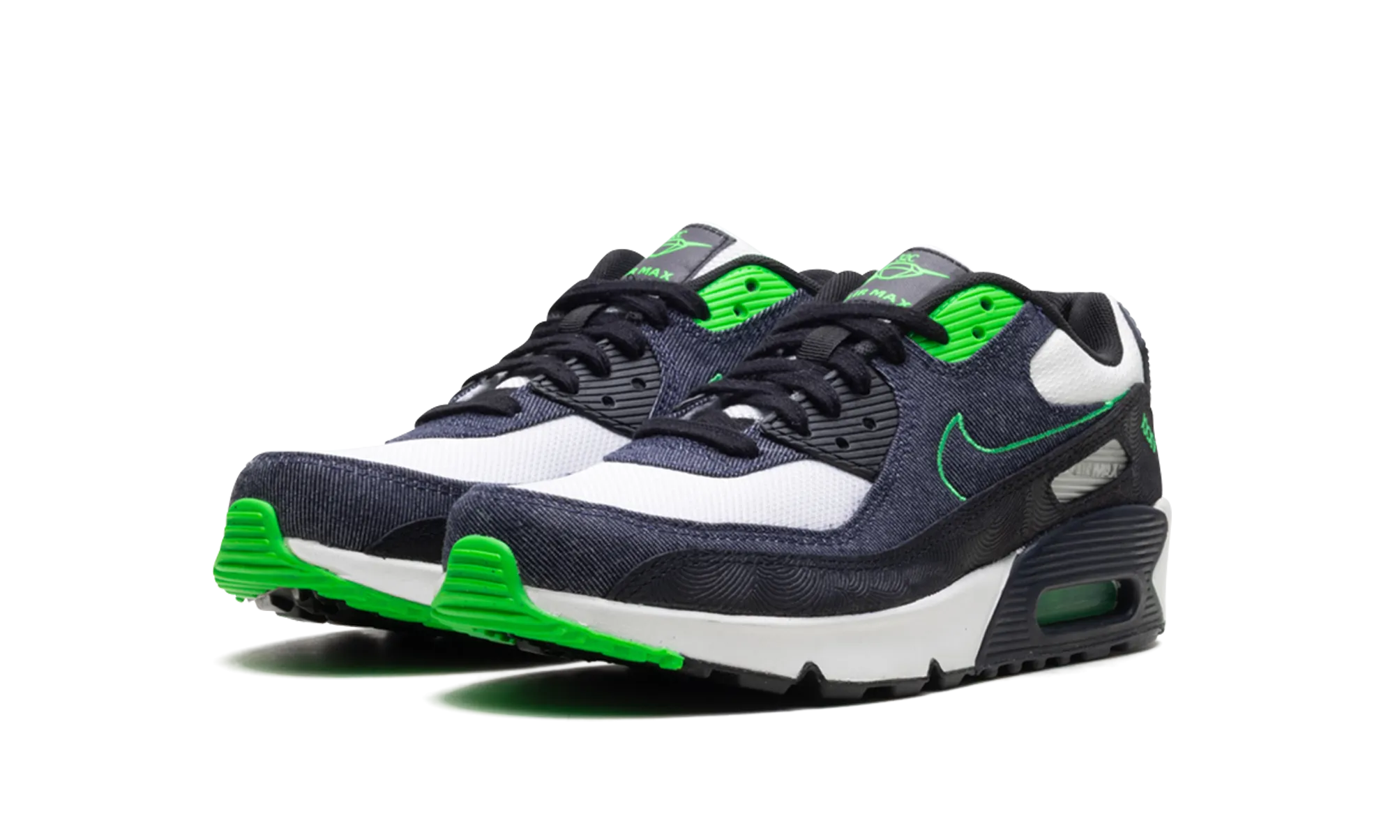 AIR MAX 90 LTR SE GS "Scream Green" Youth runner