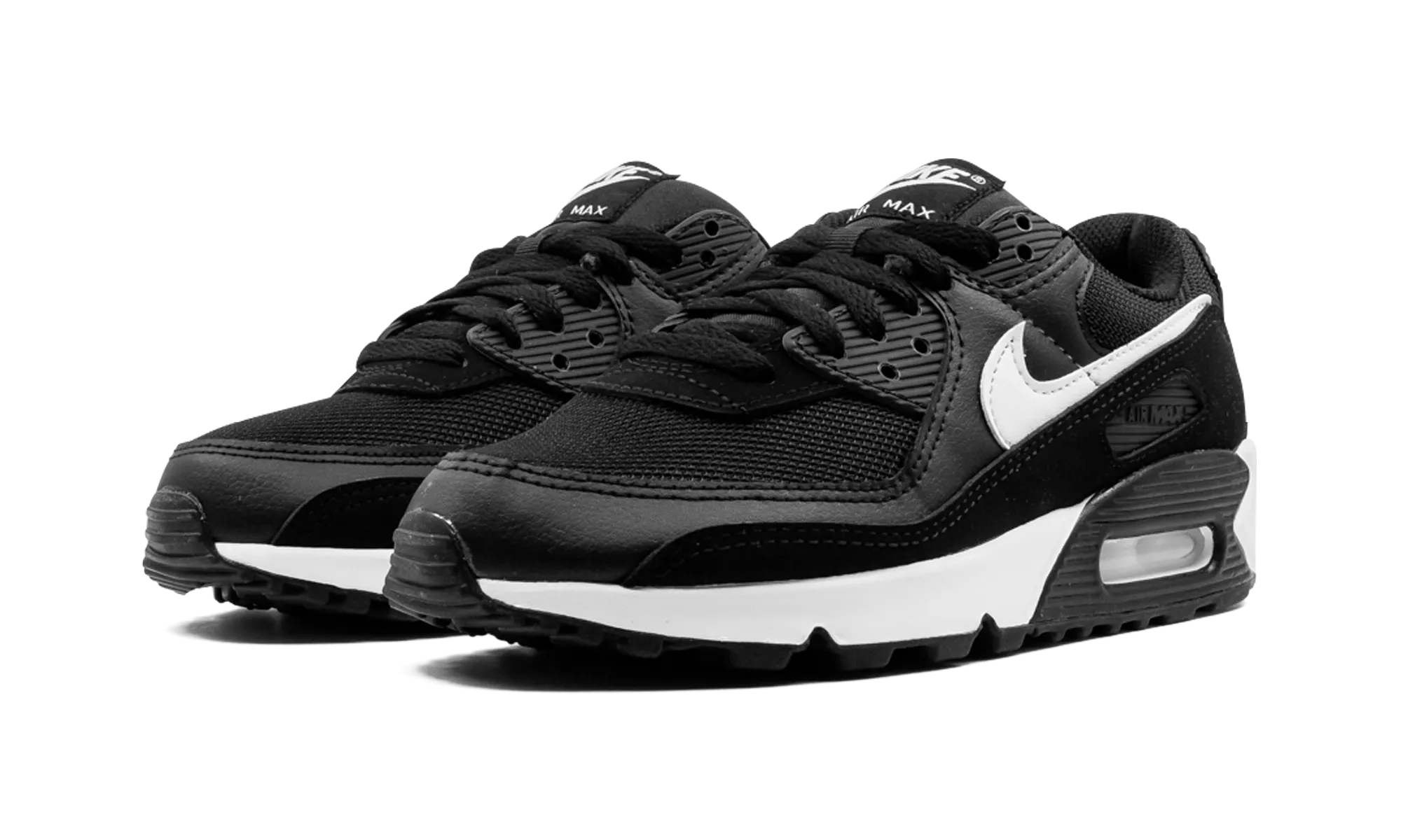 AIR MAX 90 MNS WMNS "Black / White" Puncture - resistant