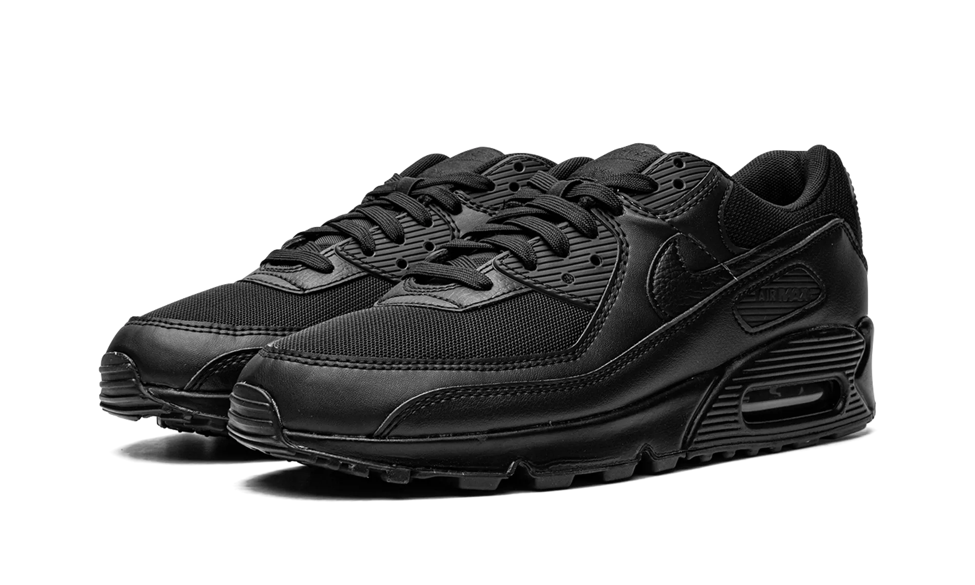 AIR MAX 90 MNS WMNS "Triple Black" arch supports
