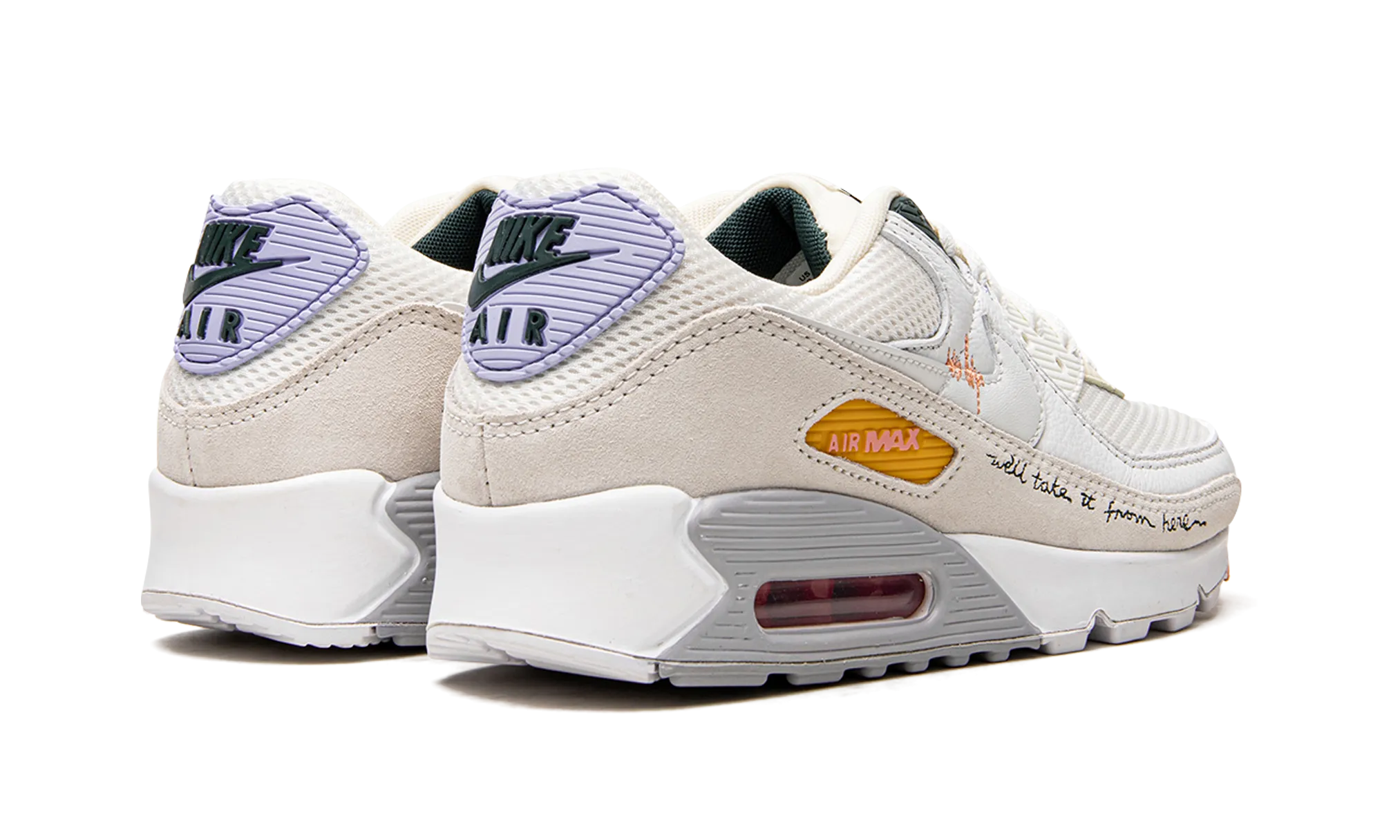 AIR MAX 90 MNS WMNS "We'll Take It From Here" Competitive Edge reinforced construction