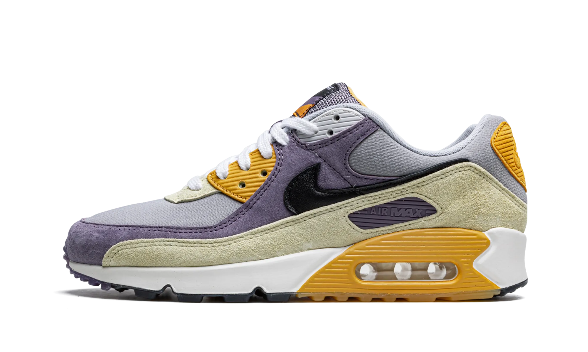 non - stretchy upper shoes running for fitness shoes Air Max 90 NRG "Lemon Drop"