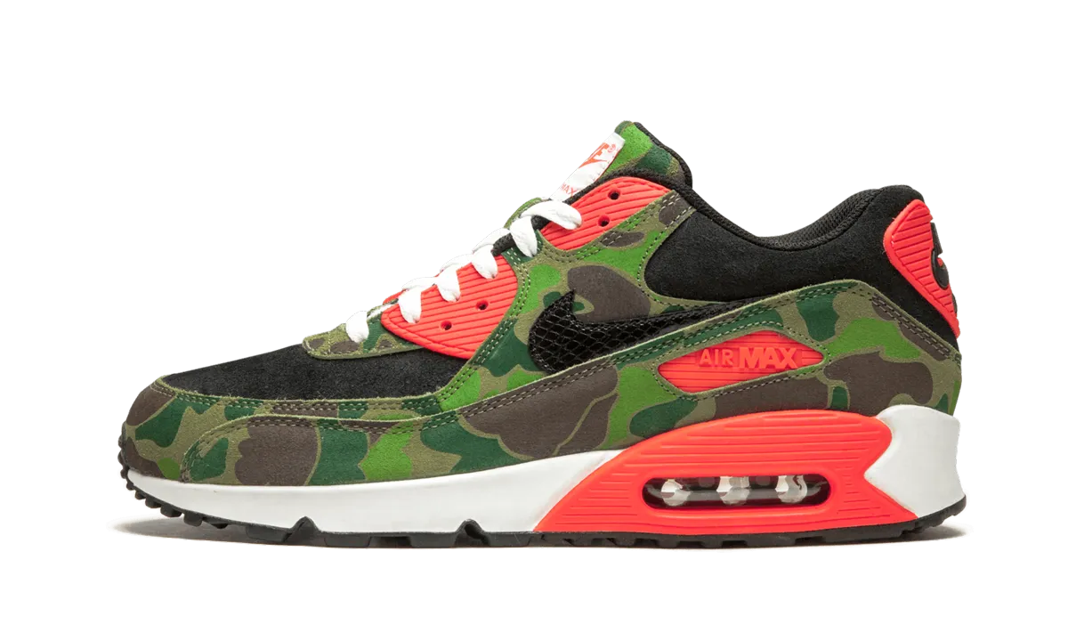 Air Max 90 Premium "atmos - Duck Camo" Shock Dissipation all - weather shoes