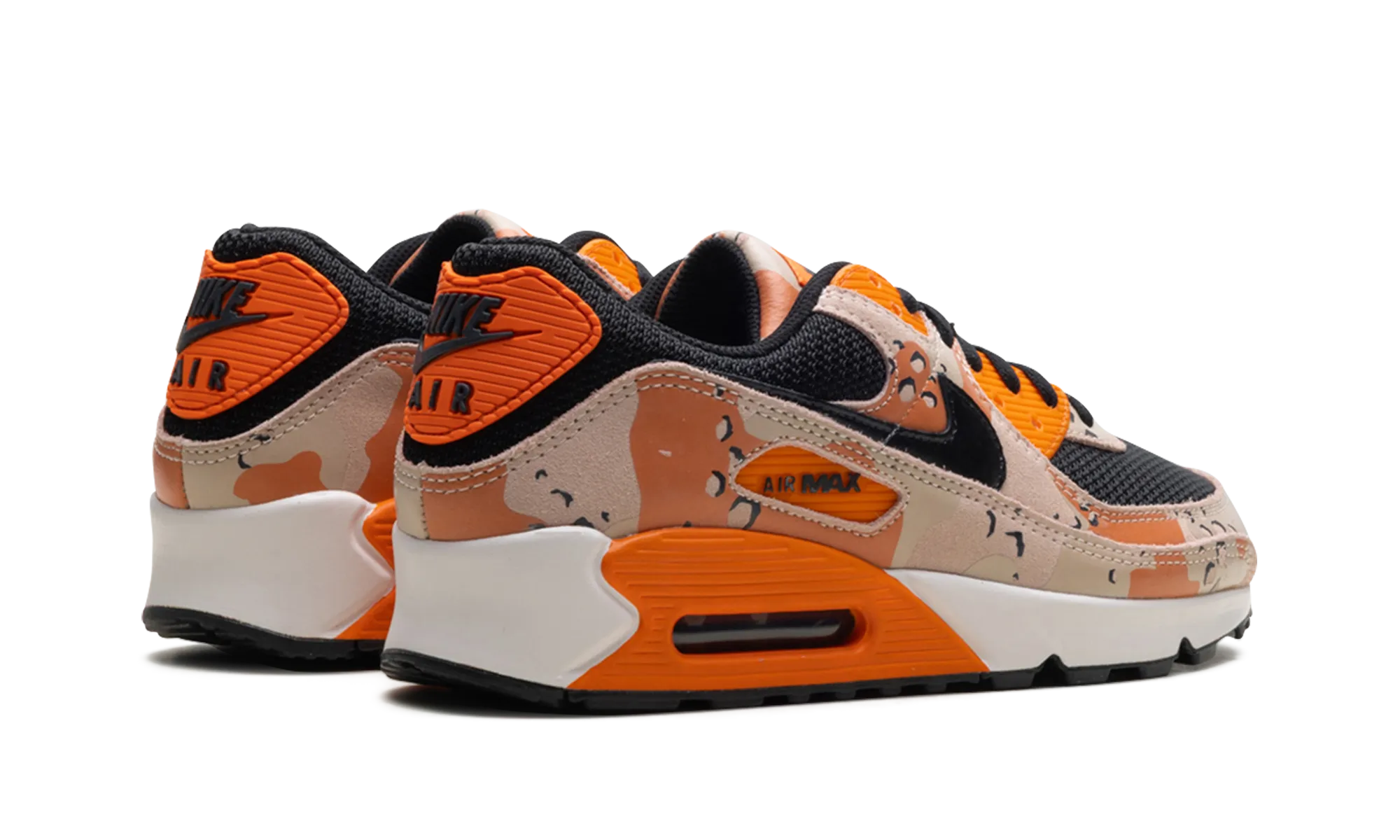 moisture - management running with a fanny pack Air Max 90 Premium "Bio Beige / Safety Orange / Phantom / Black"