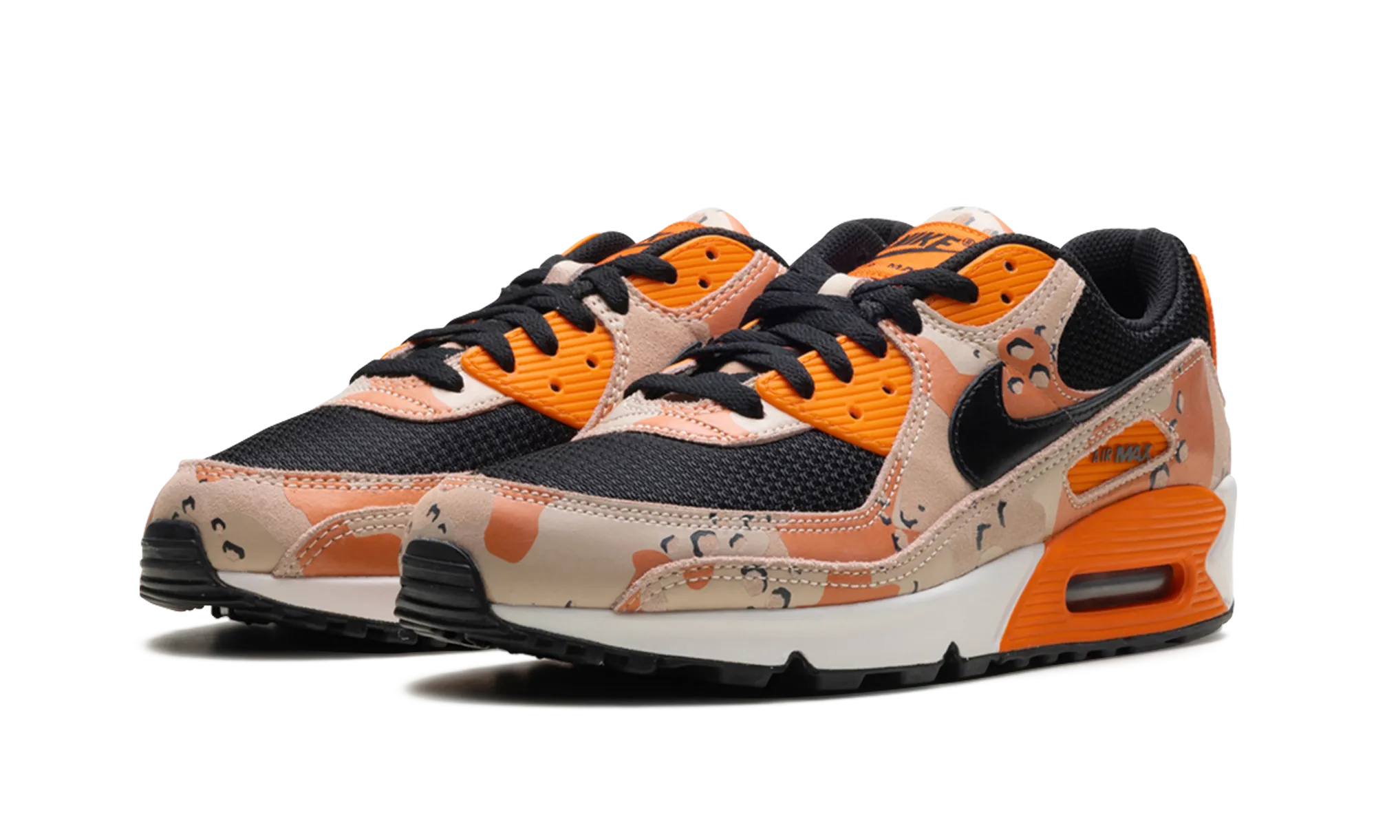 half - marathon Air Max 90 Premium "Bio Beige / Safety Orange / Phantom / Black"