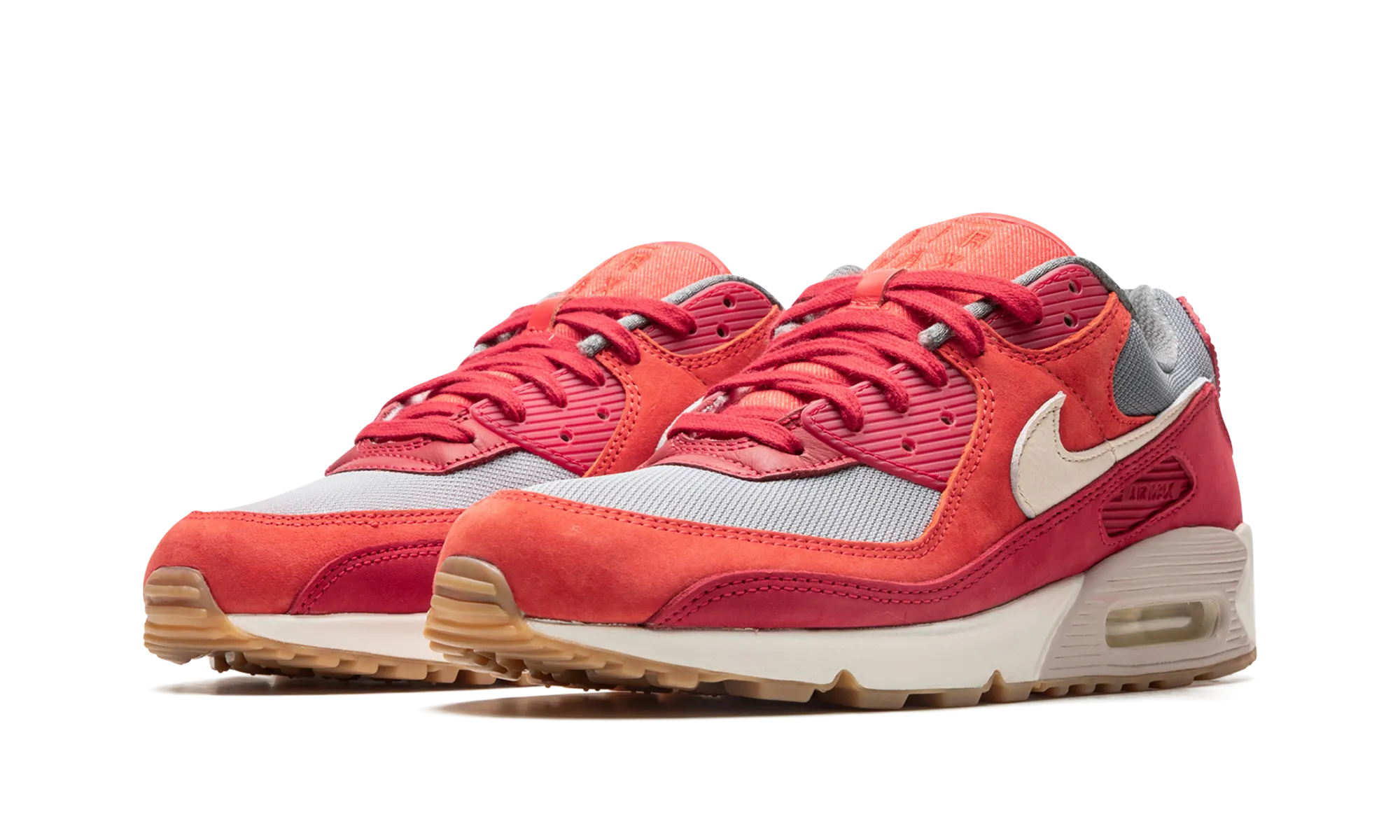 night running shoes Air Max 90 PRM "Gym Red"