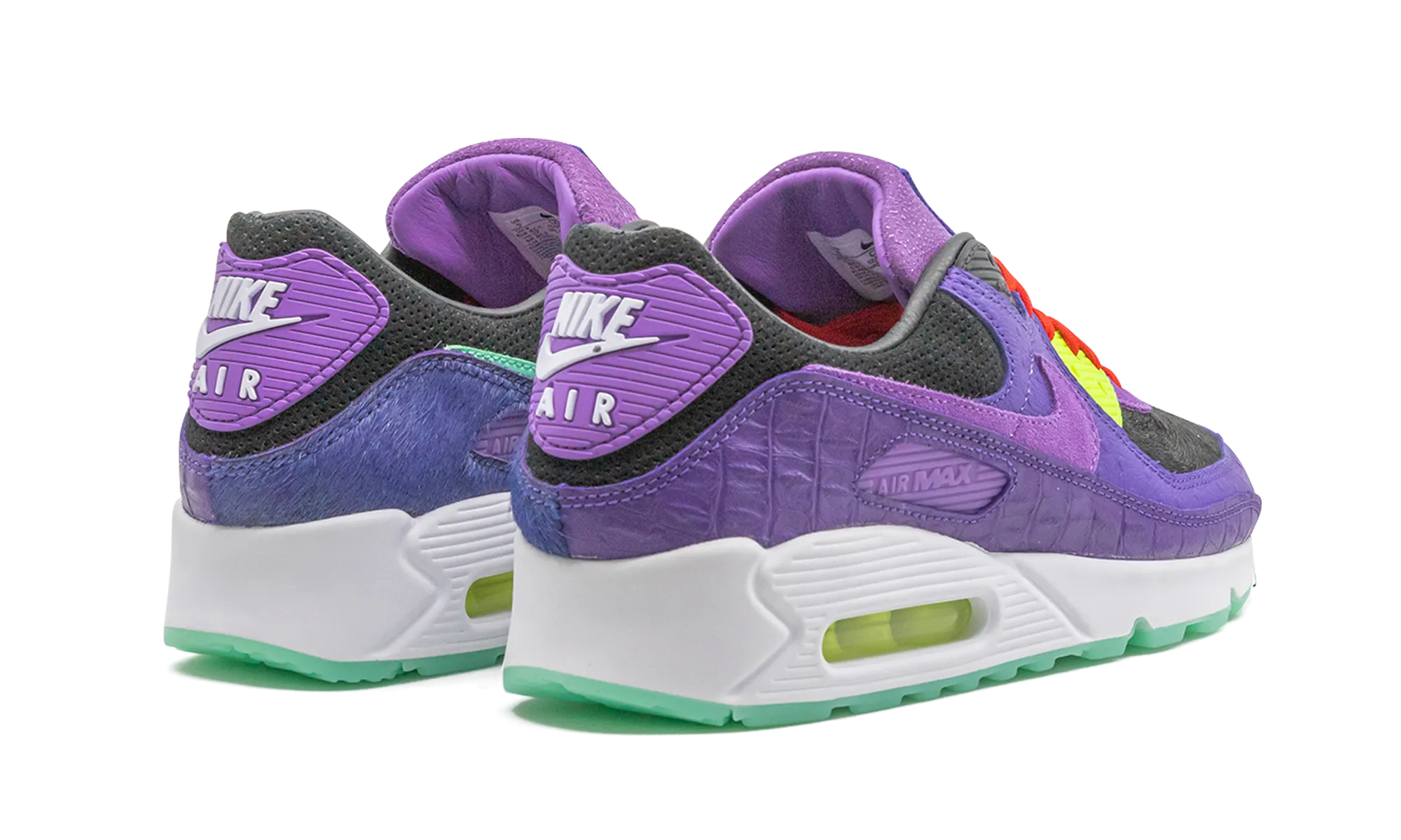 flexible insole shoes Subtle Air Max 90 "Animal Pack - Violet Blend"