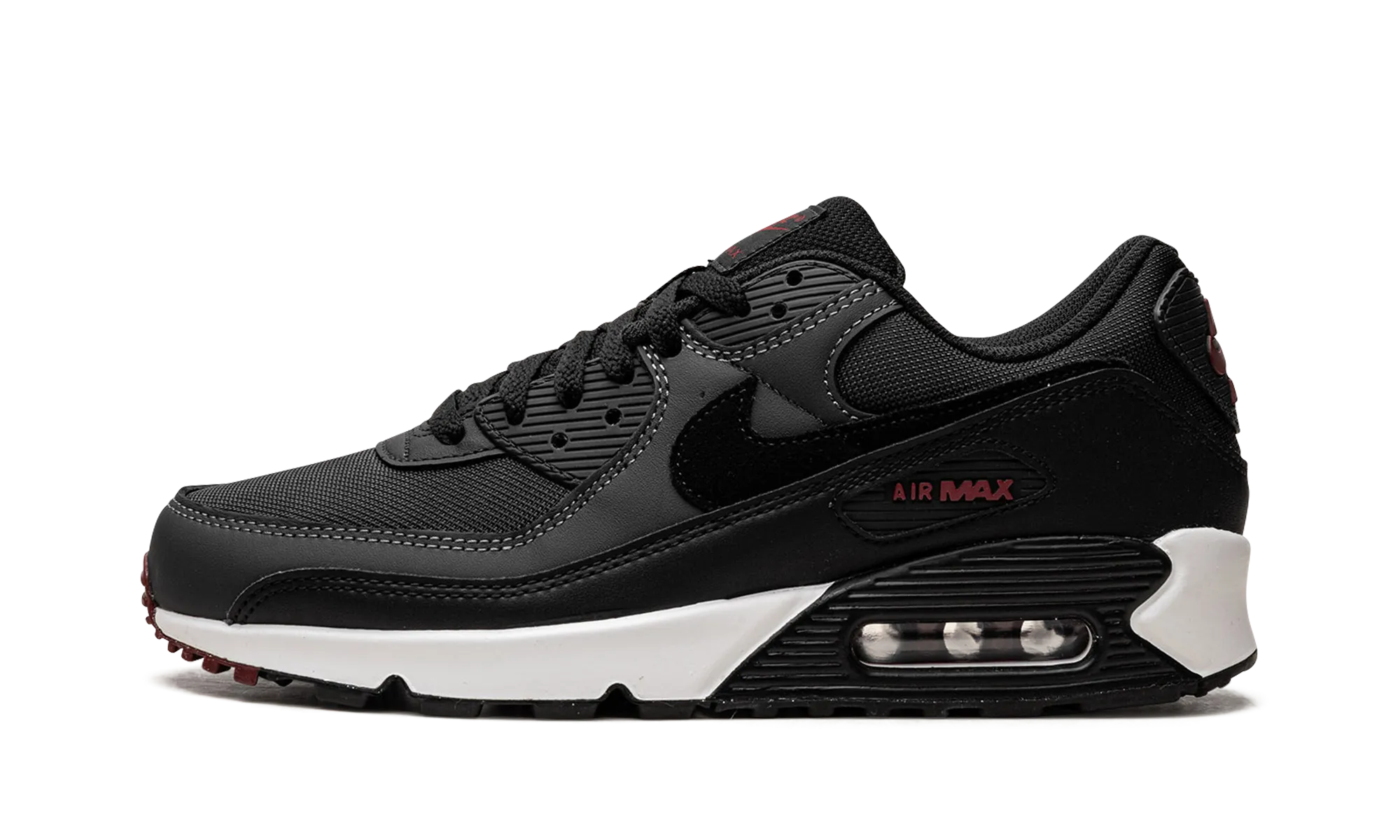 Concrete - running low - heeled running shoes Air Max 90 "Anthracite Team Red"