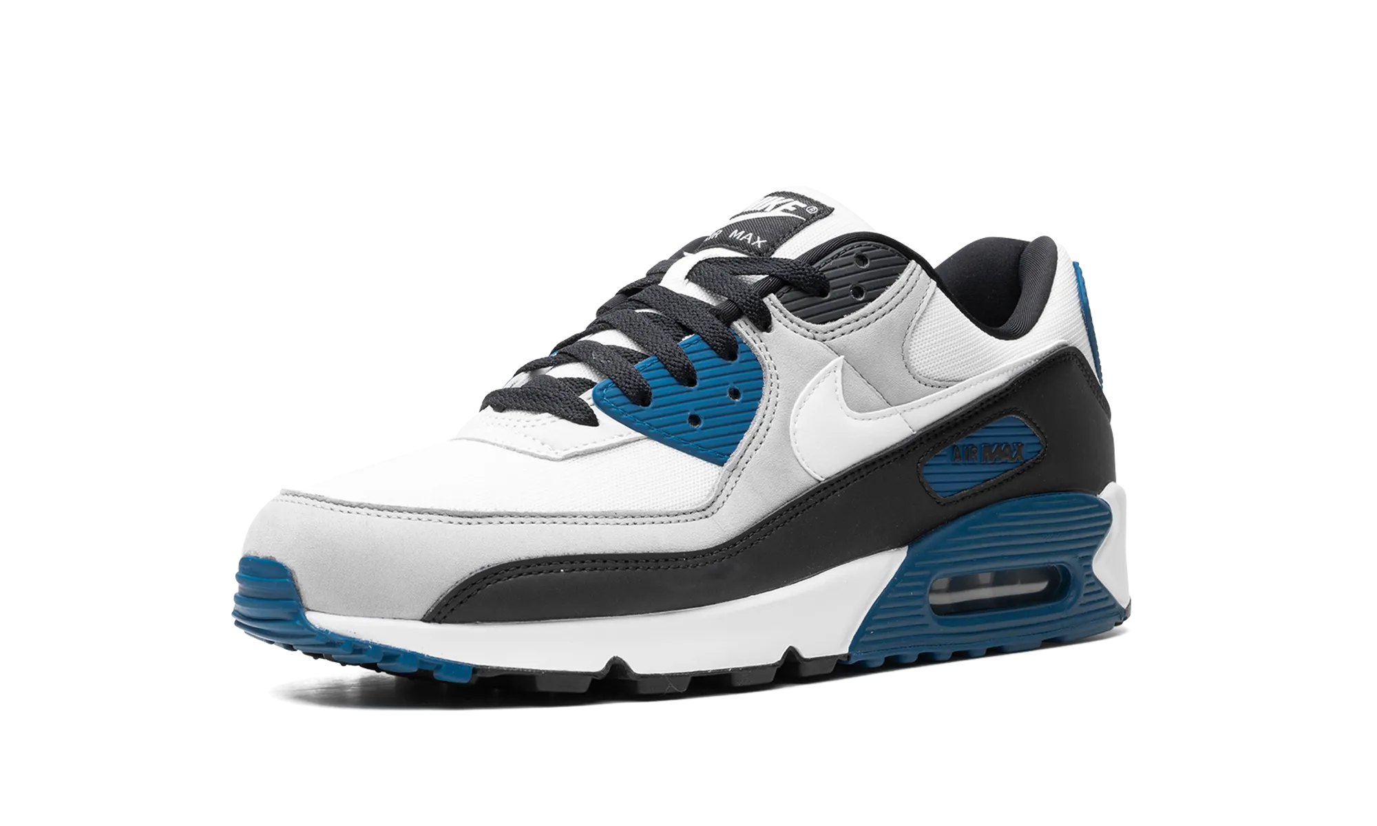 running in a fitness center shoes Air Max 90 "Black / Teal Blue"