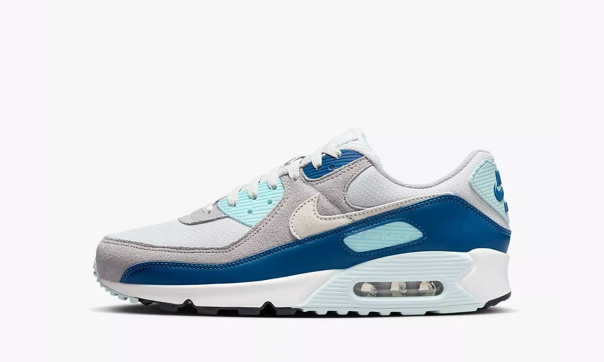 solo run evening runs Air Max 90 "Blue"