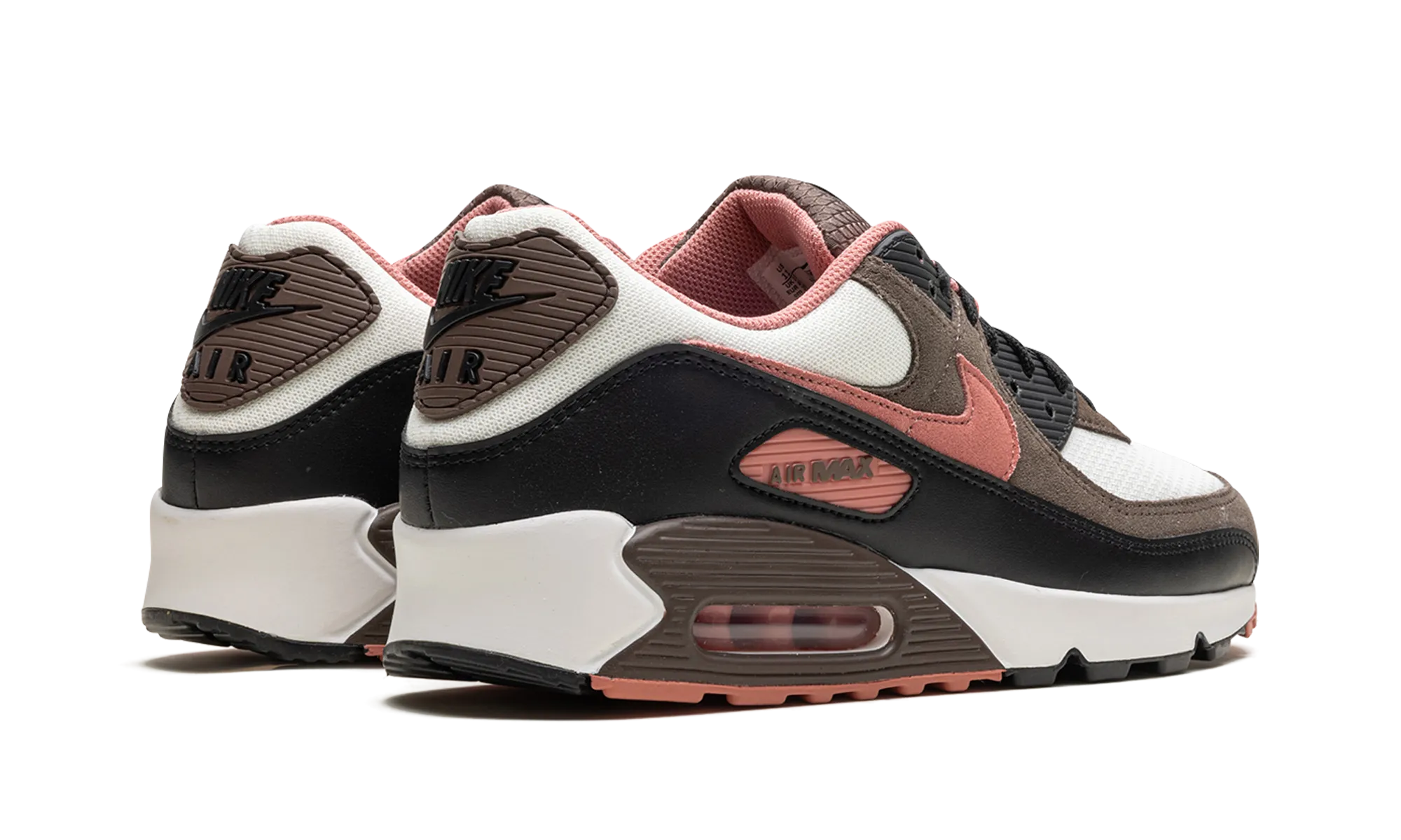 textured - finish shoes running in public tracks shoes Air Max 90 "Ironstone Red Stardust"