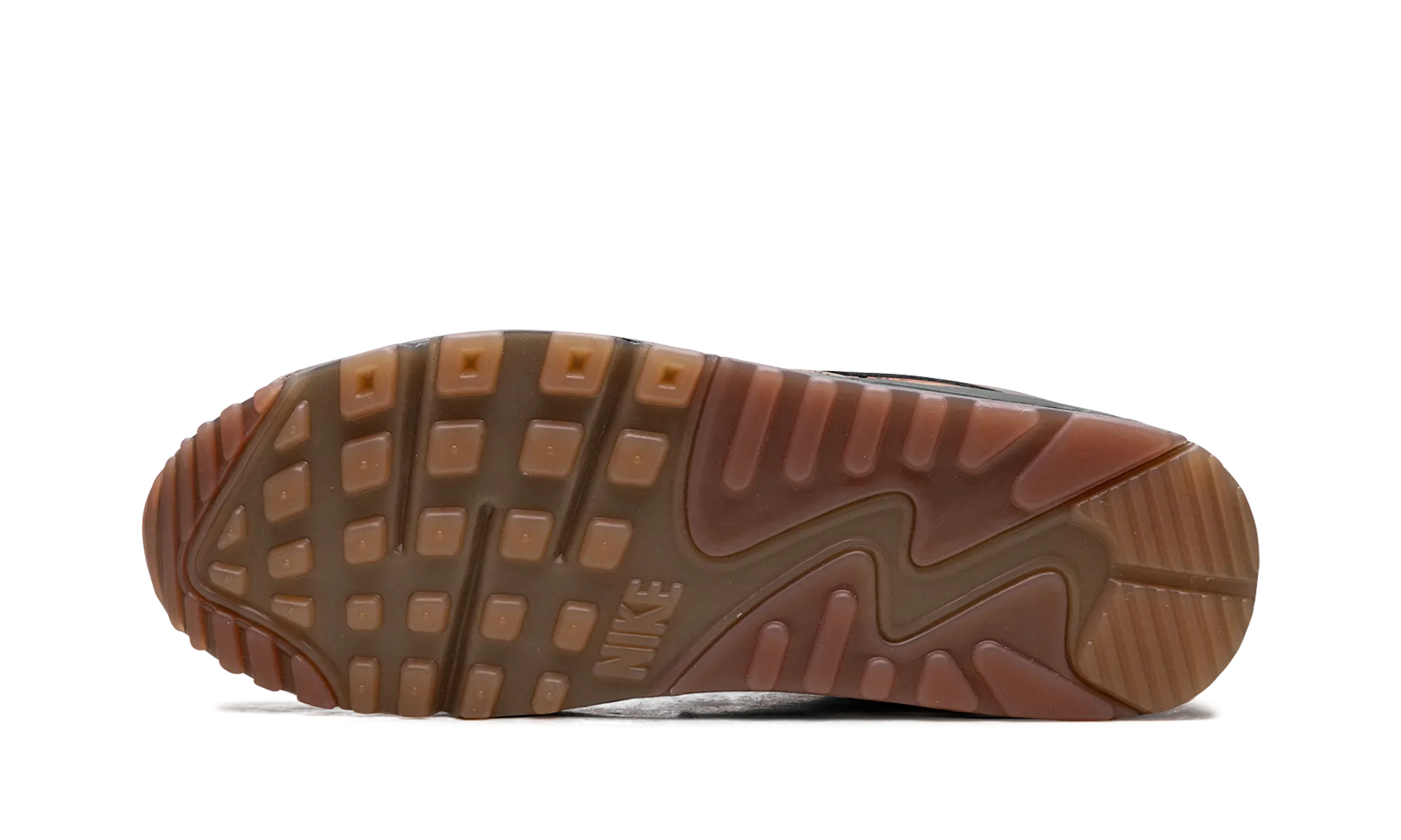Air Max 90 "Metallic Copper" Flexibility Improvement motion - control running shoes