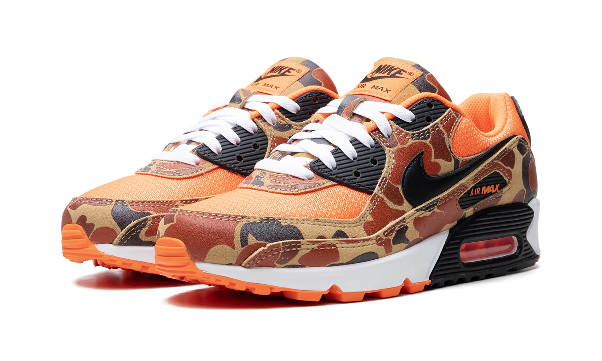 confidence building running shoe success Air Max 90 "Orange Duck Camo"