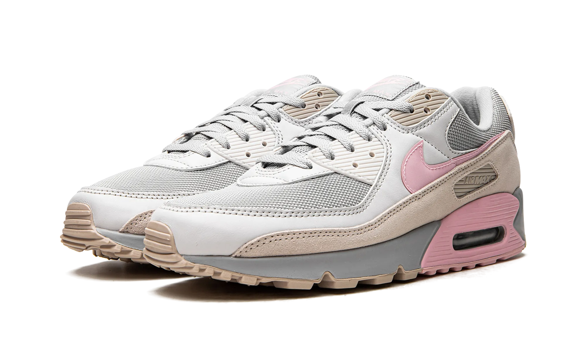 Air Max 90 "Pink String" Breathable fabric running in a taiga area shoes