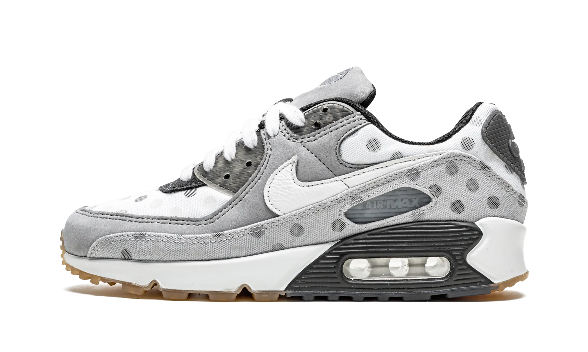 running in a polar area Air Max 90 "Polka Dots - Grey Fog"