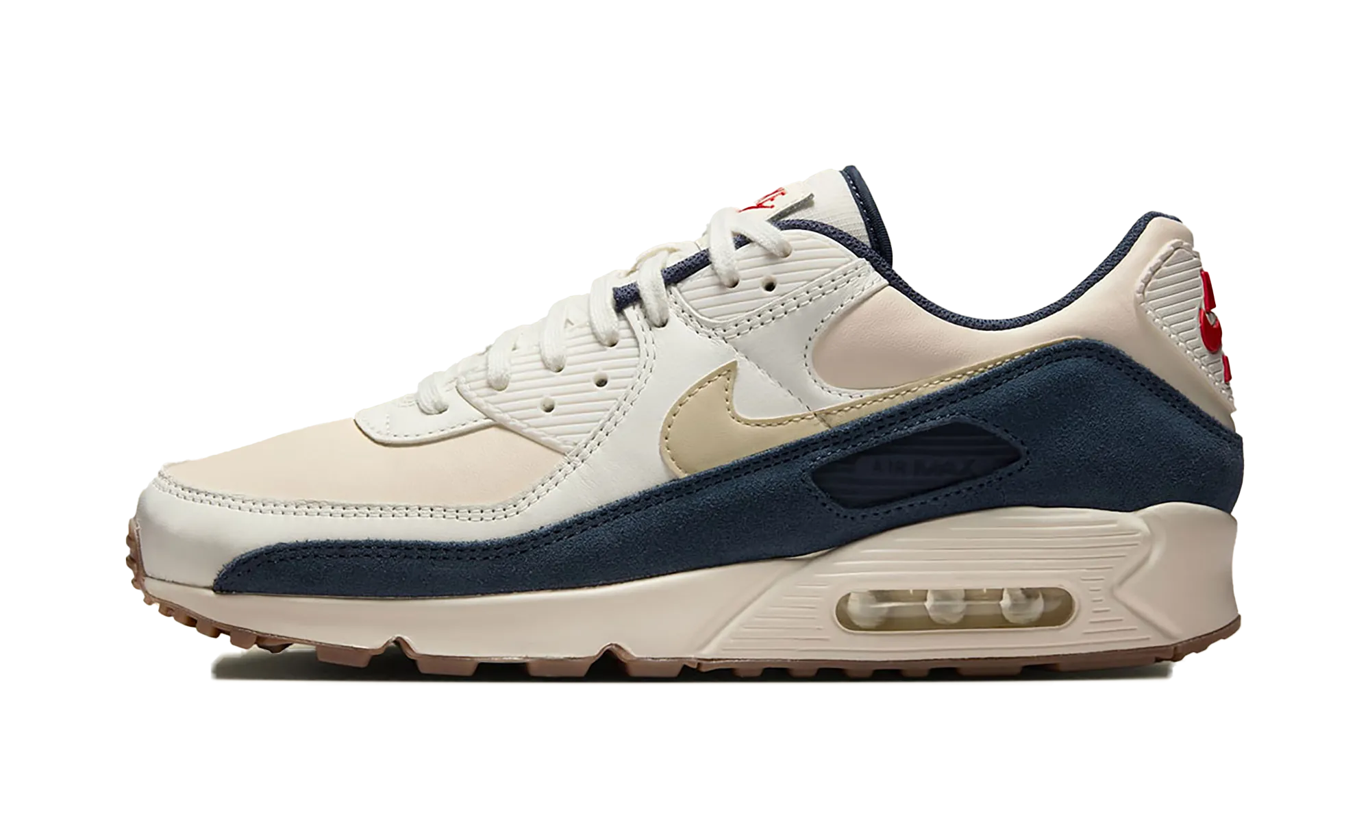 Air Max 90 "Rare Air - Pale Ivory" running in the snow proprioceptive shoes
