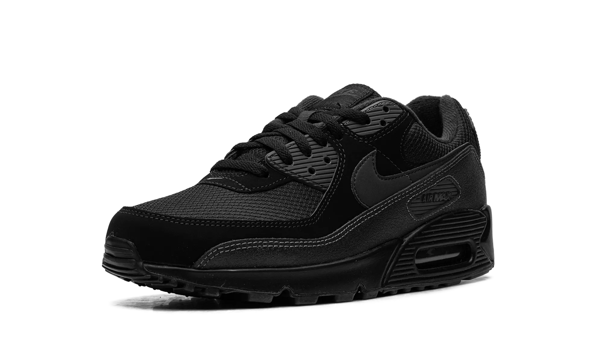 Air Max 90 "Reflective Swoosh" running on a treadmill at home shoes non - stretchy running option