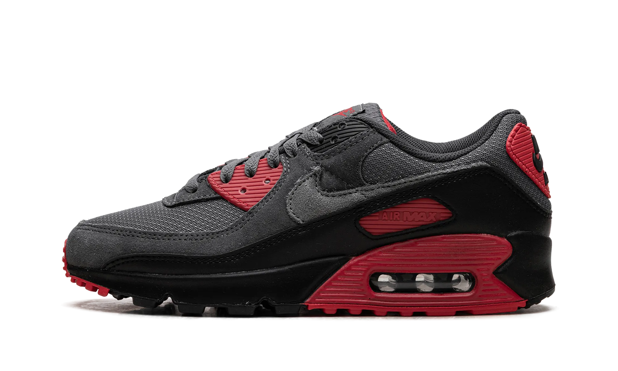 Air Max 90 "Smoke Grey Fire Red" occasional use shoes