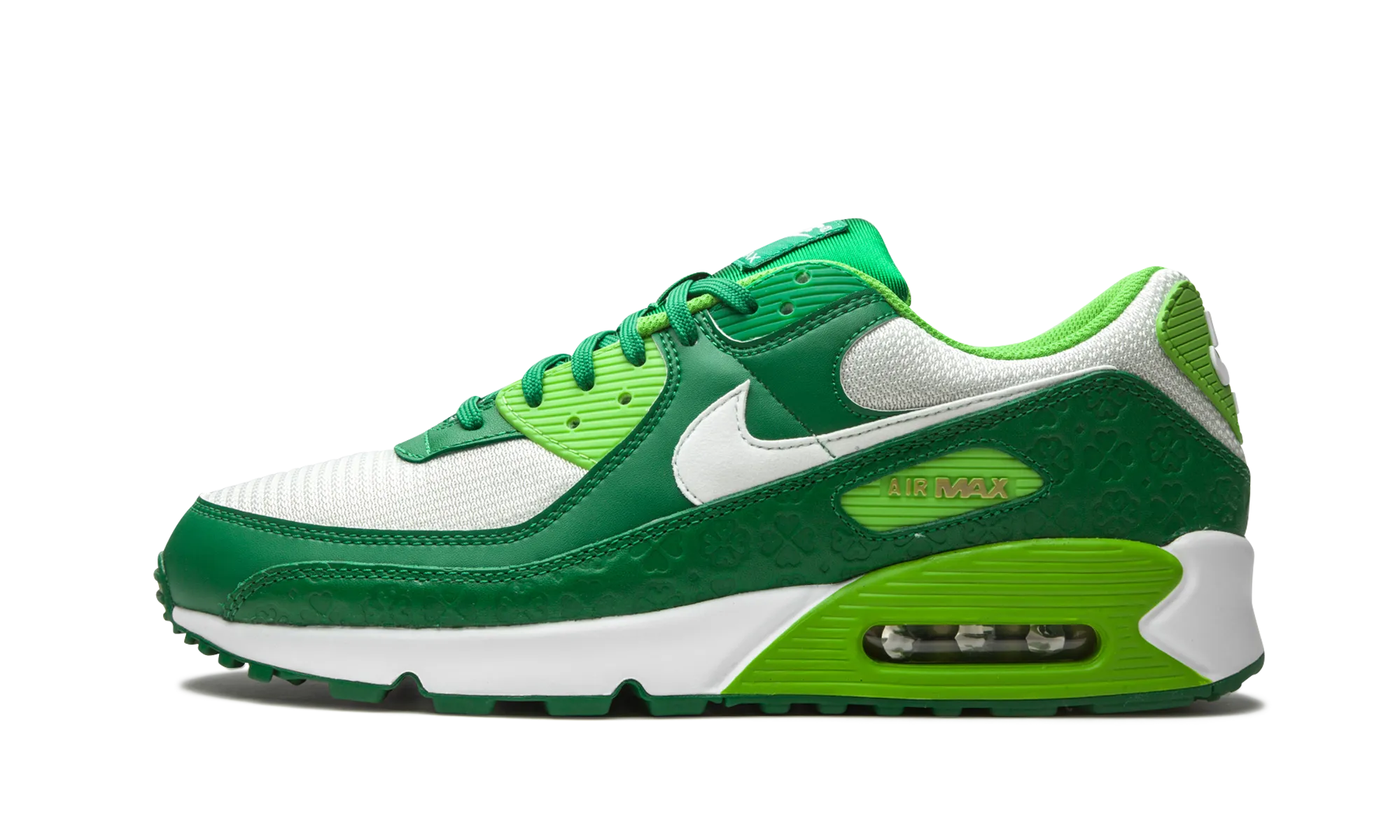 bodybuilding shoes rigid midsole shoes Air Max 90 "St Patrick's 2021"