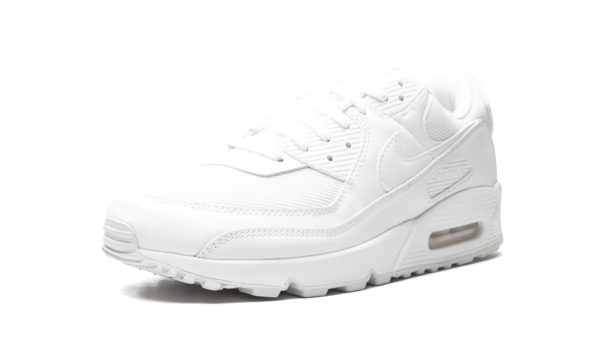 Adjustable solo running Air Max 90 "Triple White"