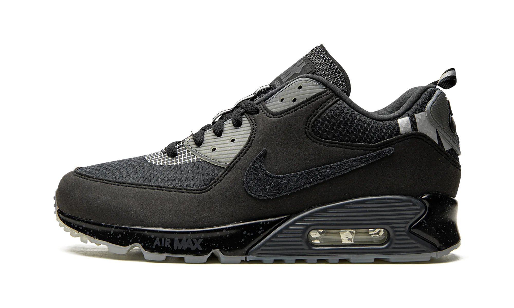 logo - branded running gear Air Max 90 "Undefeated - Black"
