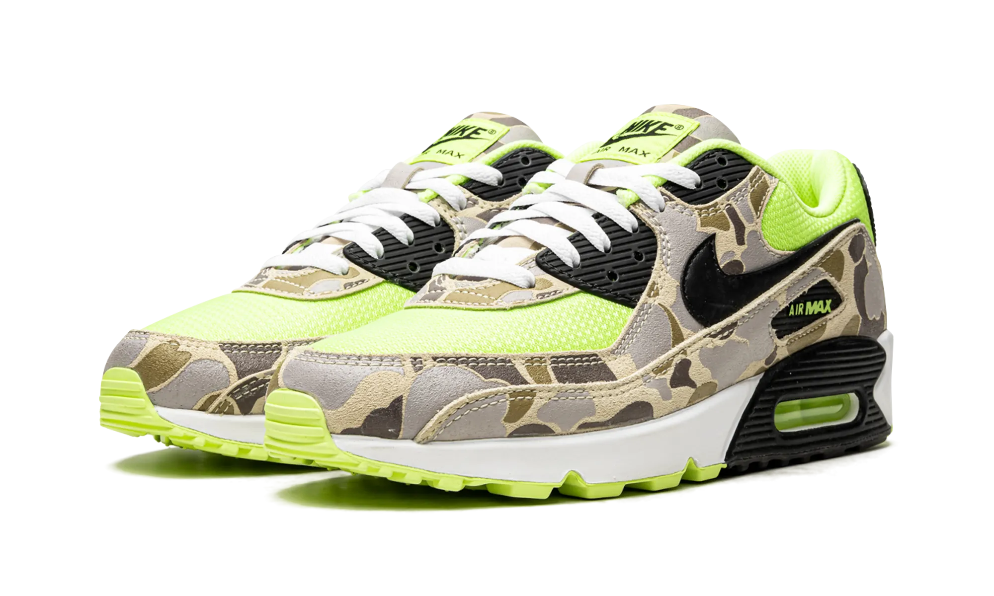 Air Max 90 "Volt Duck Camo" sports nutrition training running shoe situation