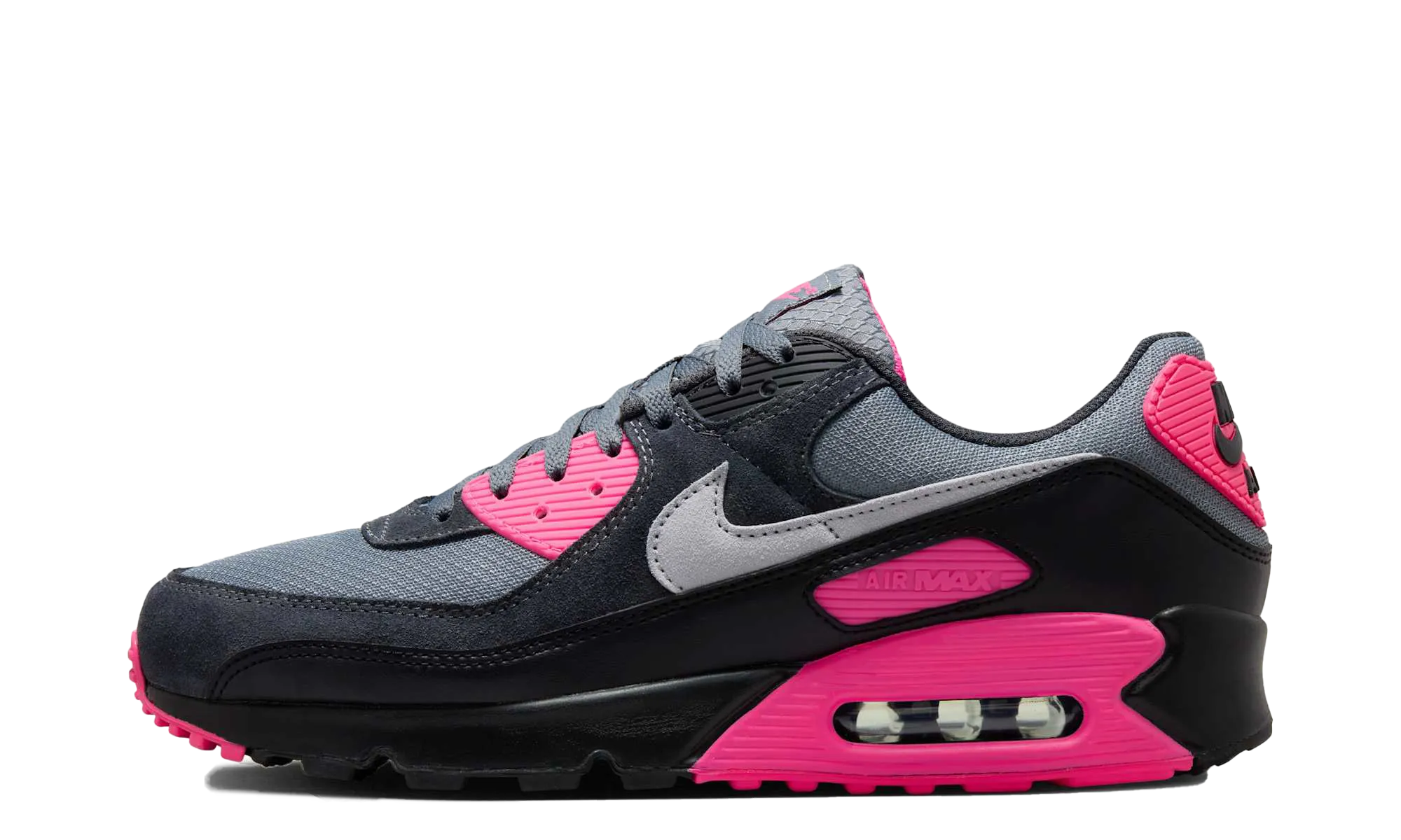 Mesh Lining AIR MAX 90 "WOLF GREY HYPER PINK"