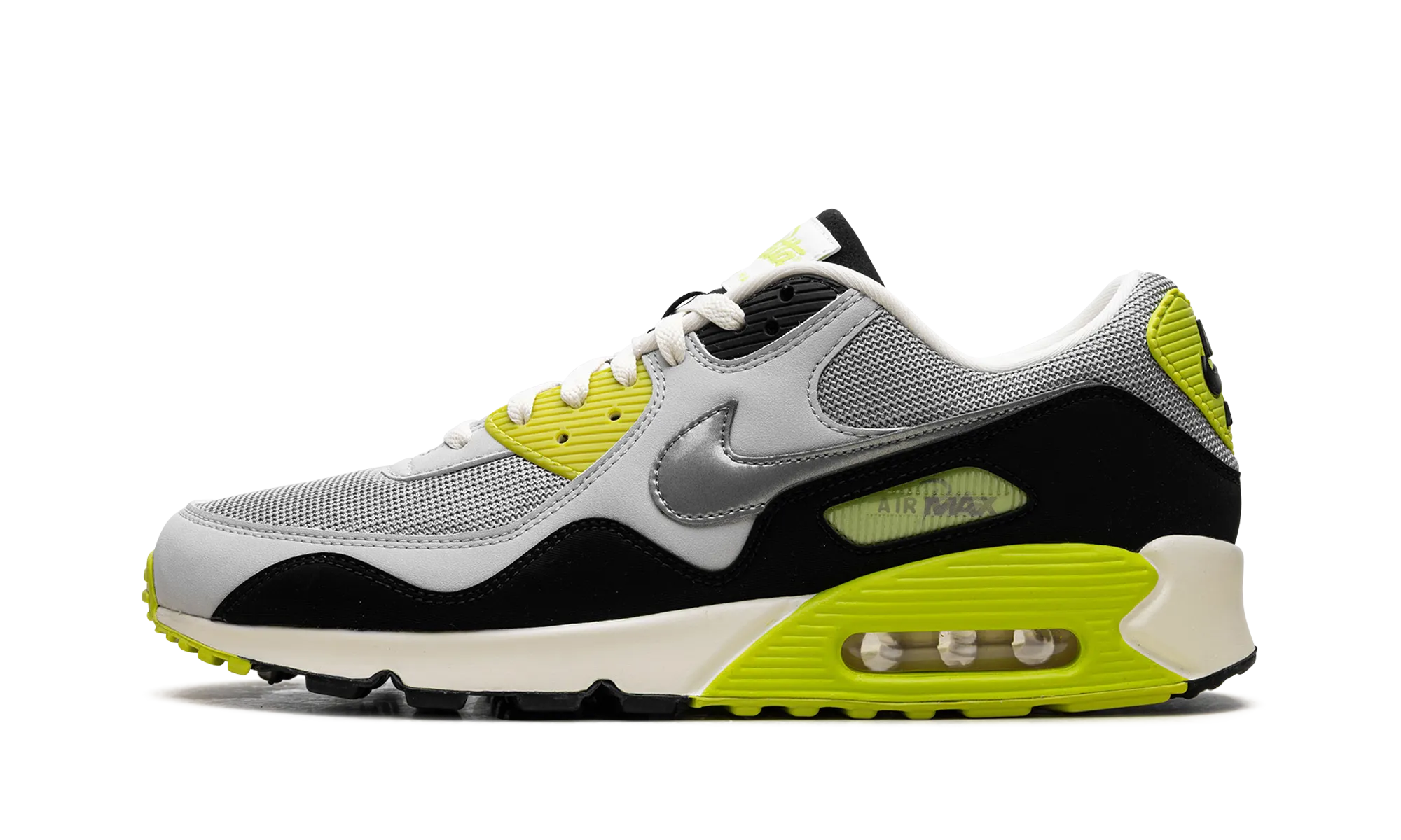running in a frozen waterfall area shoes Air Max 90 SP "Patta - Waves Cyber"