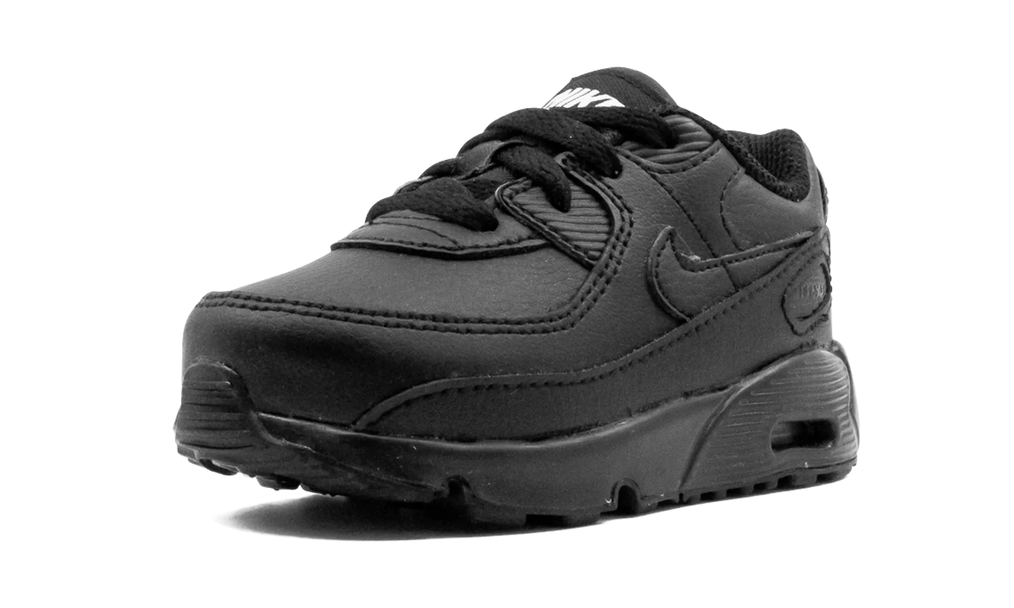 Air Max 90 (TD) "Triple Black" running in a mud run shoes Upgraded version