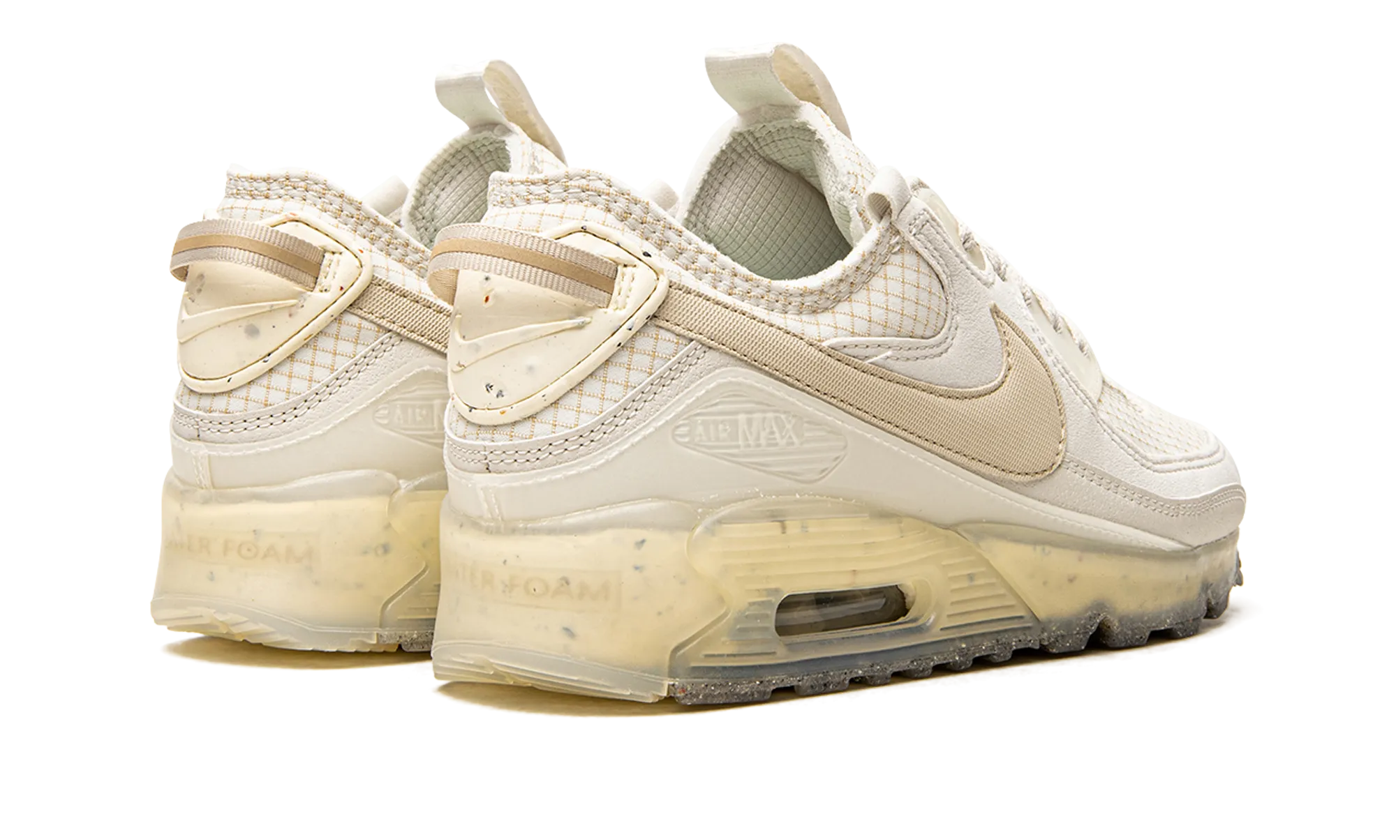 Comfortable foot wrap mud shoes AIR MAX 90 TERRASCAPE WMNS "Light Bone (W)"